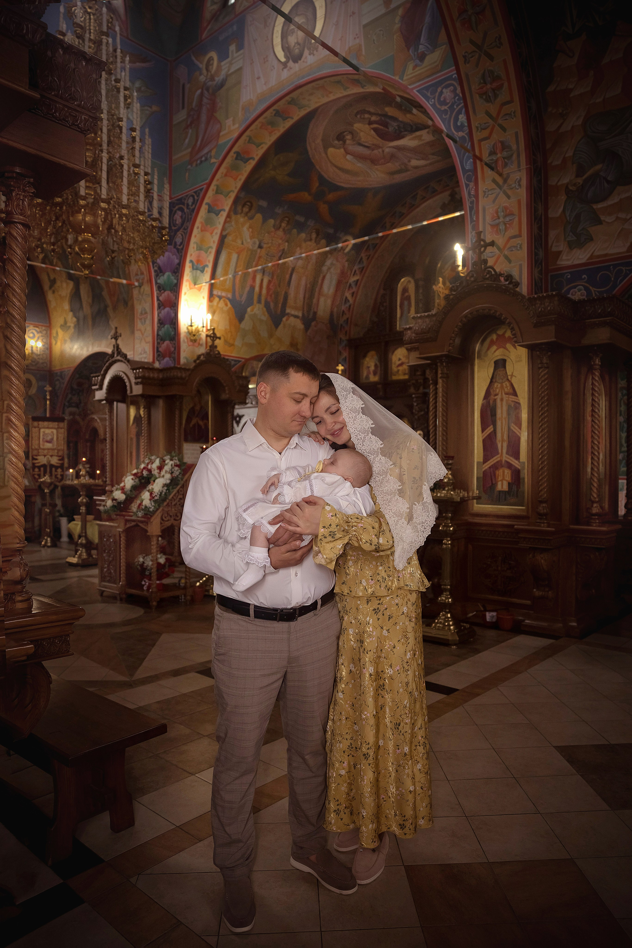 Крещение Василисы Храм в Ямном. Фотограф на крещение и венчание