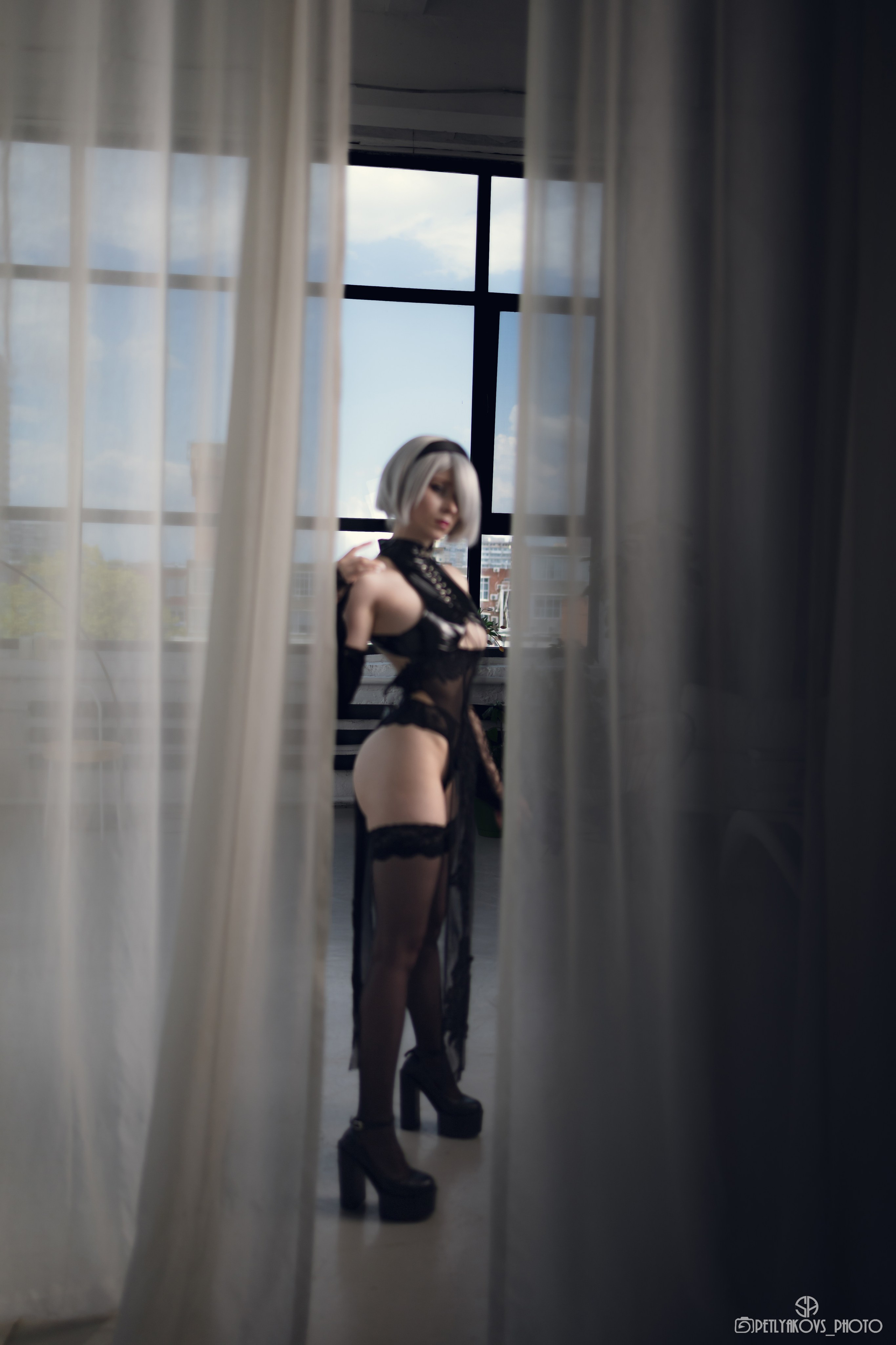 Sora Ookami Cosplay (2B). Фотограф, видеограф Пятигорск, Ставрополь, Ессентуки, Petlyakovs_photo