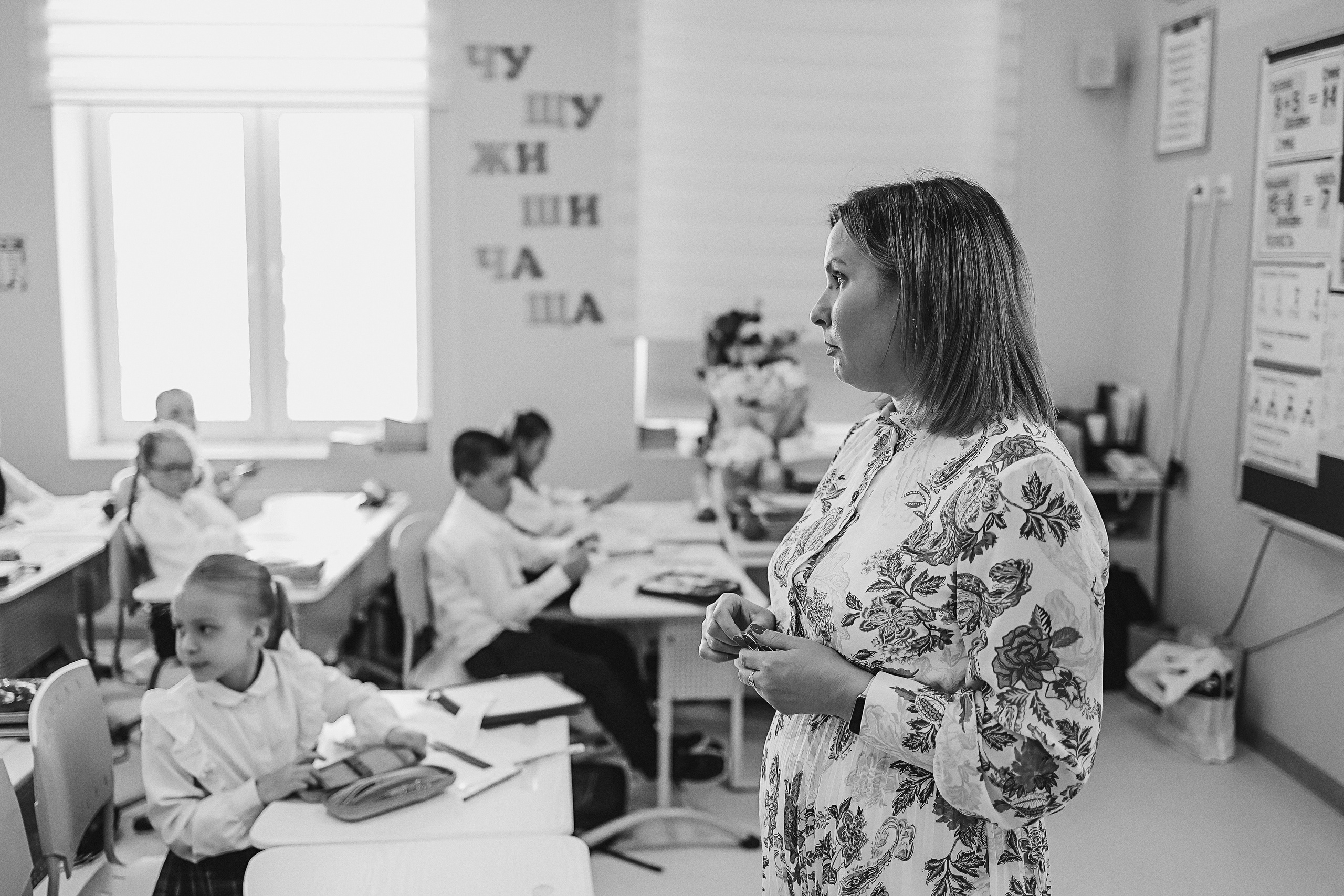 Один день в школе 1 класс. Семейный фотограф Тюмень, фотограф на роды Салмина Мария
