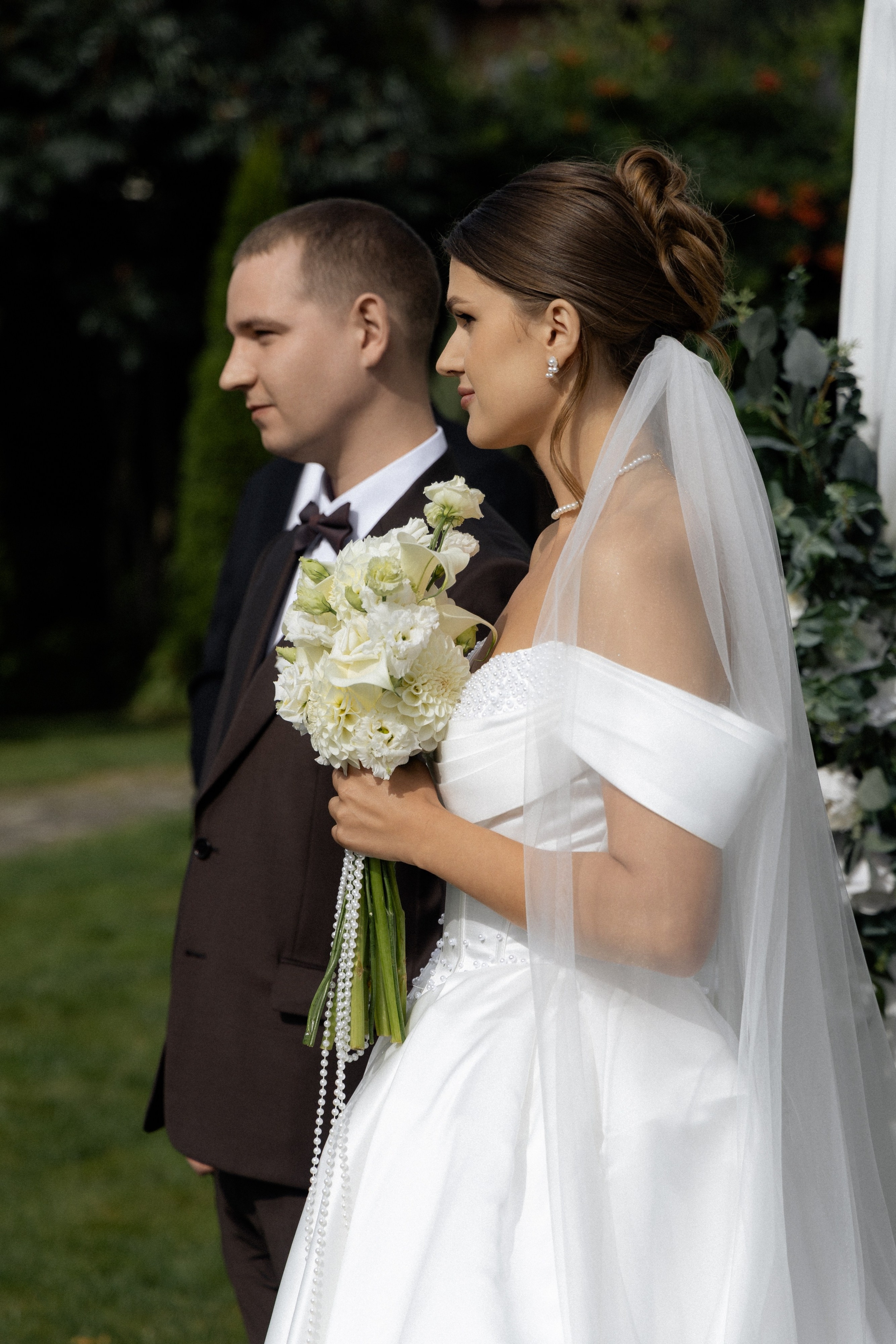 Свадебная фотосессия Анастасии и Игоря в Усадьбе Легенда. Свадебный фотограф в Минске/Беларуси Сергей Спиридонов