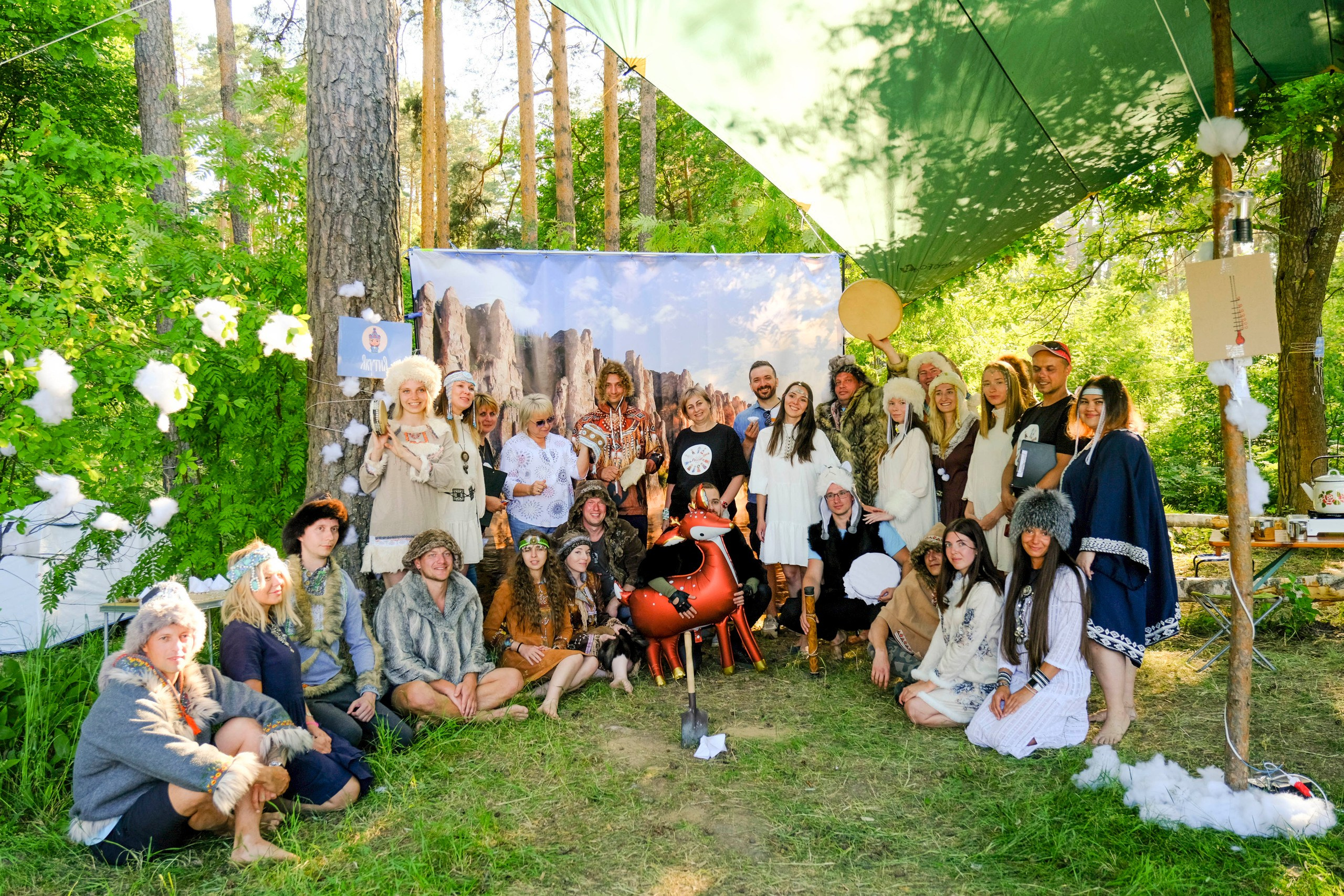 Корпоративный турпоход 500 чел. Территория M.I.C.E. Территория EVENT. Организация мероприятий