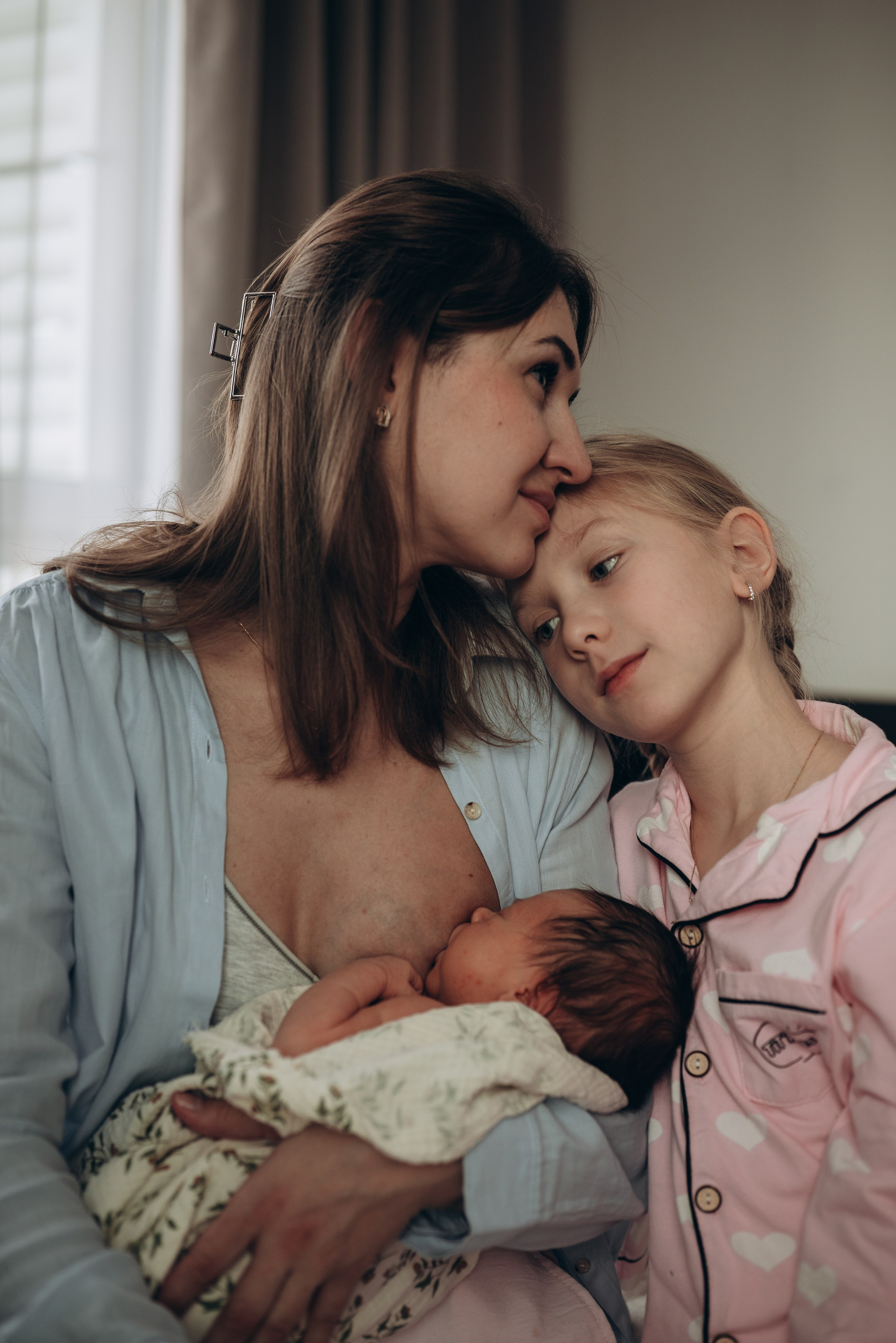 Ольга, Виктория и Вероника. Семейный фотограф в Москве Дарья Пузикова