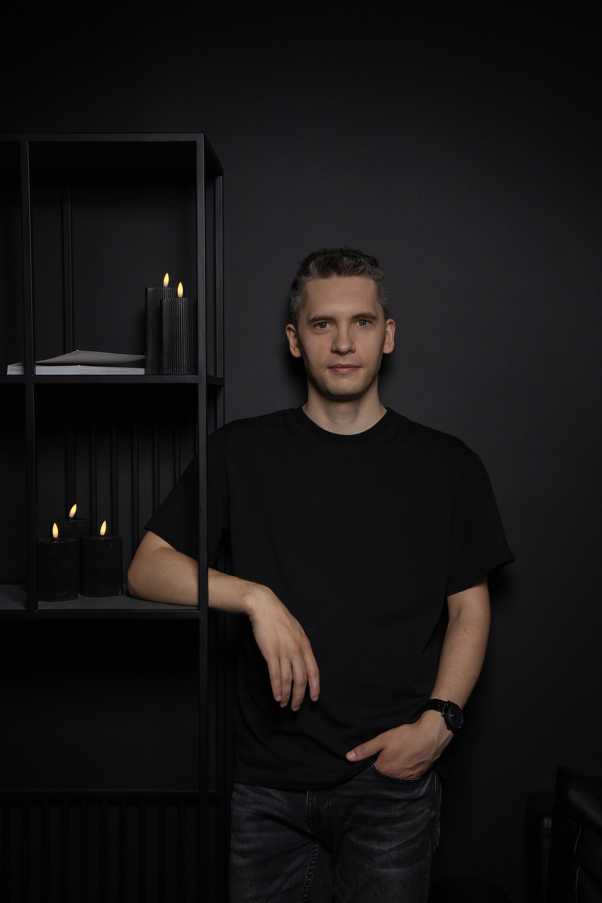 Мужской студийный портрет. Балетный фотограф в Москве Галина Молчанова