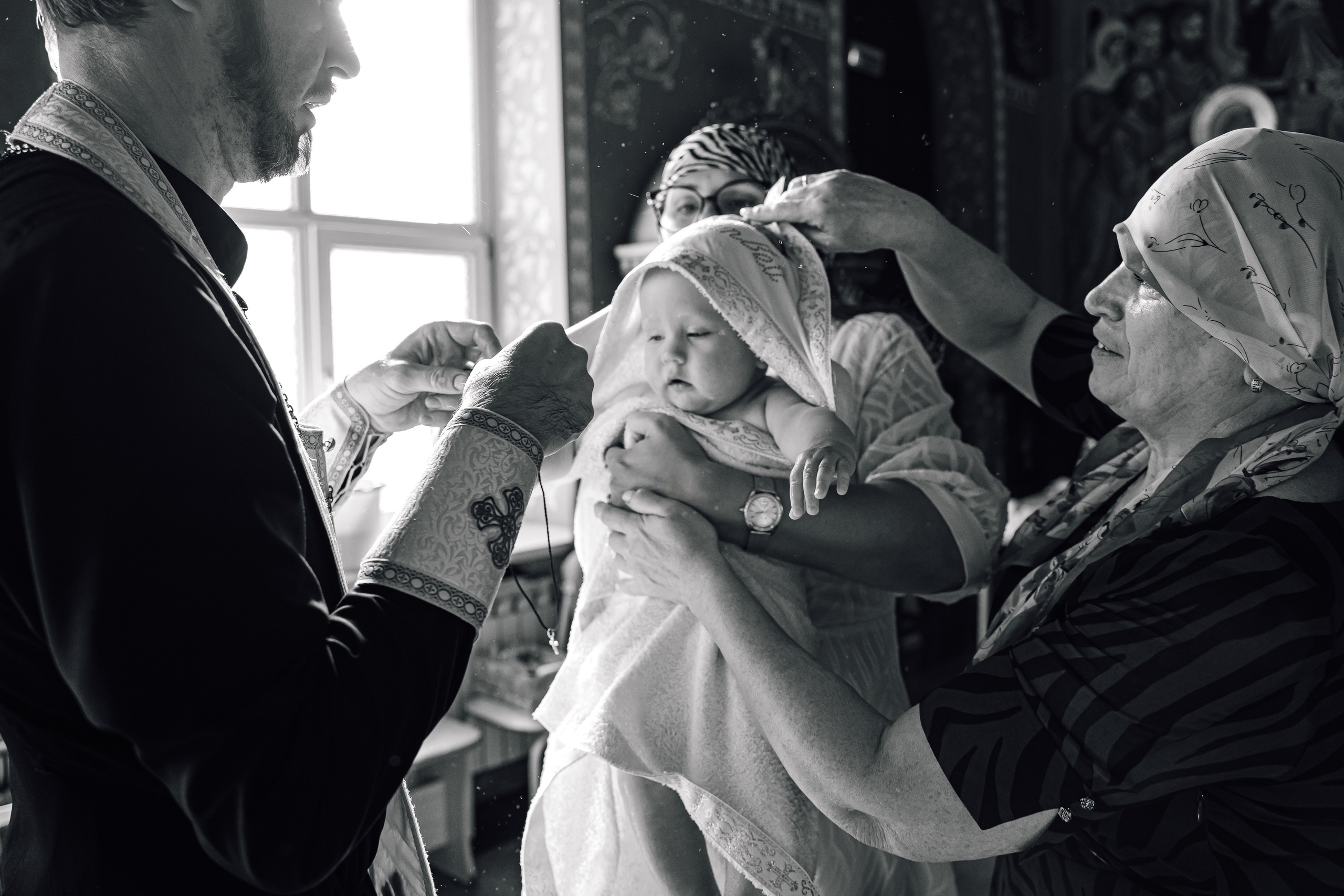 Крещение Матвея. Фотограф Антон Перков