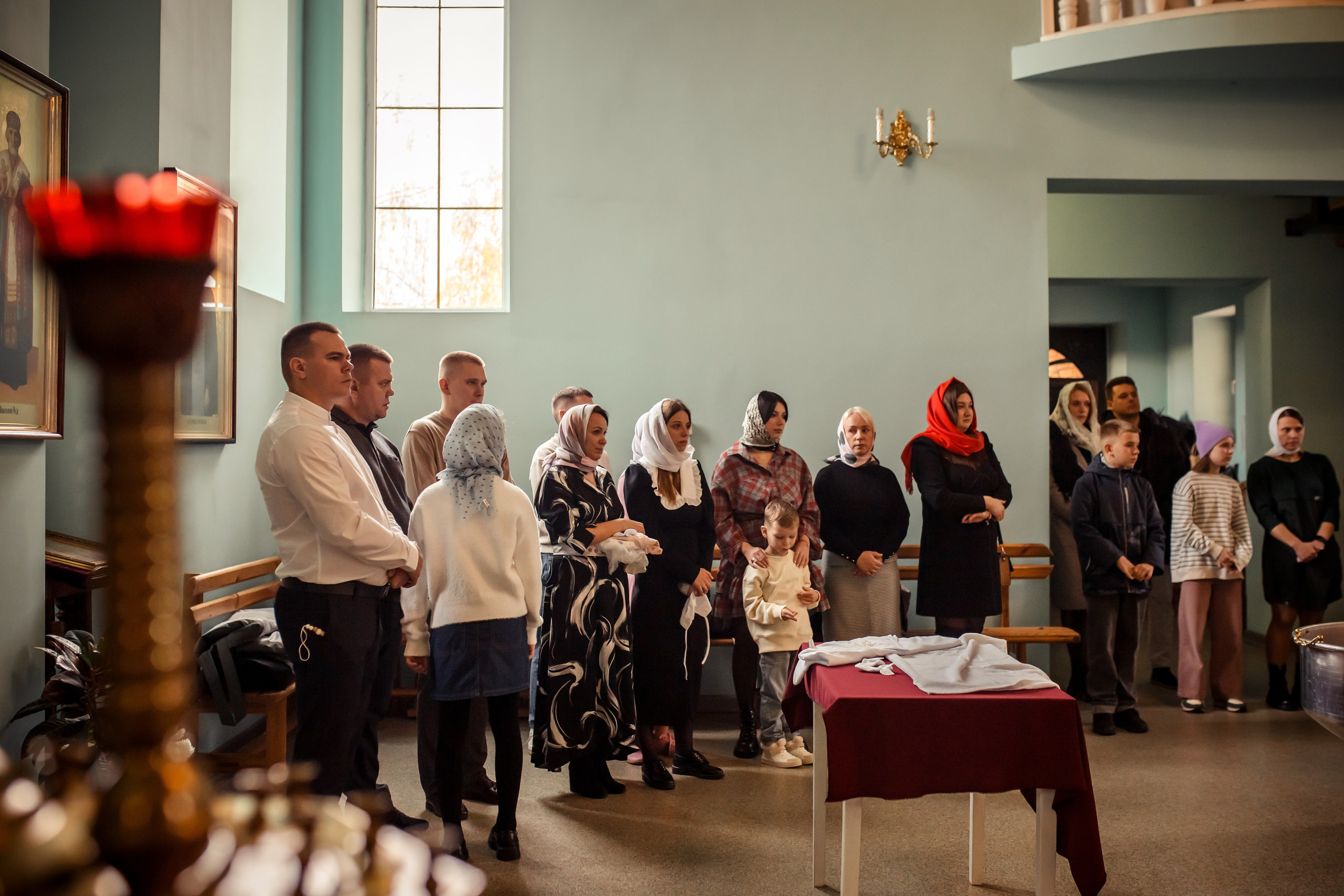 Крещение Верочки