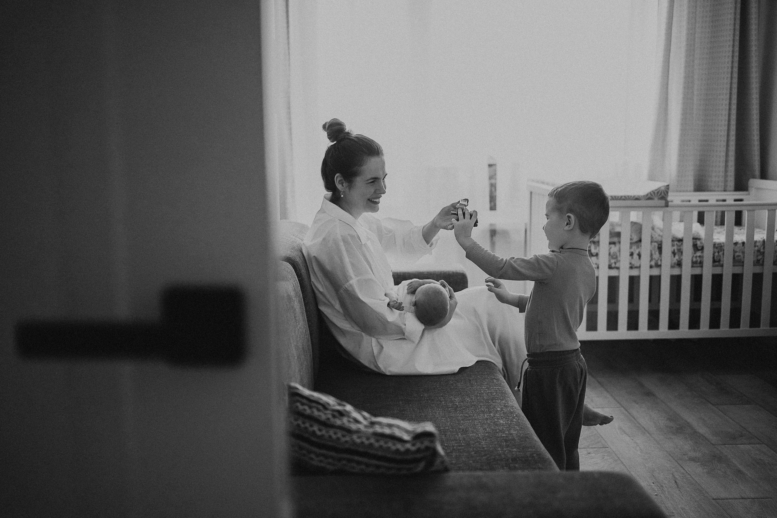 Елена, Андрей и малыши. Фотограф Наталья Колганова