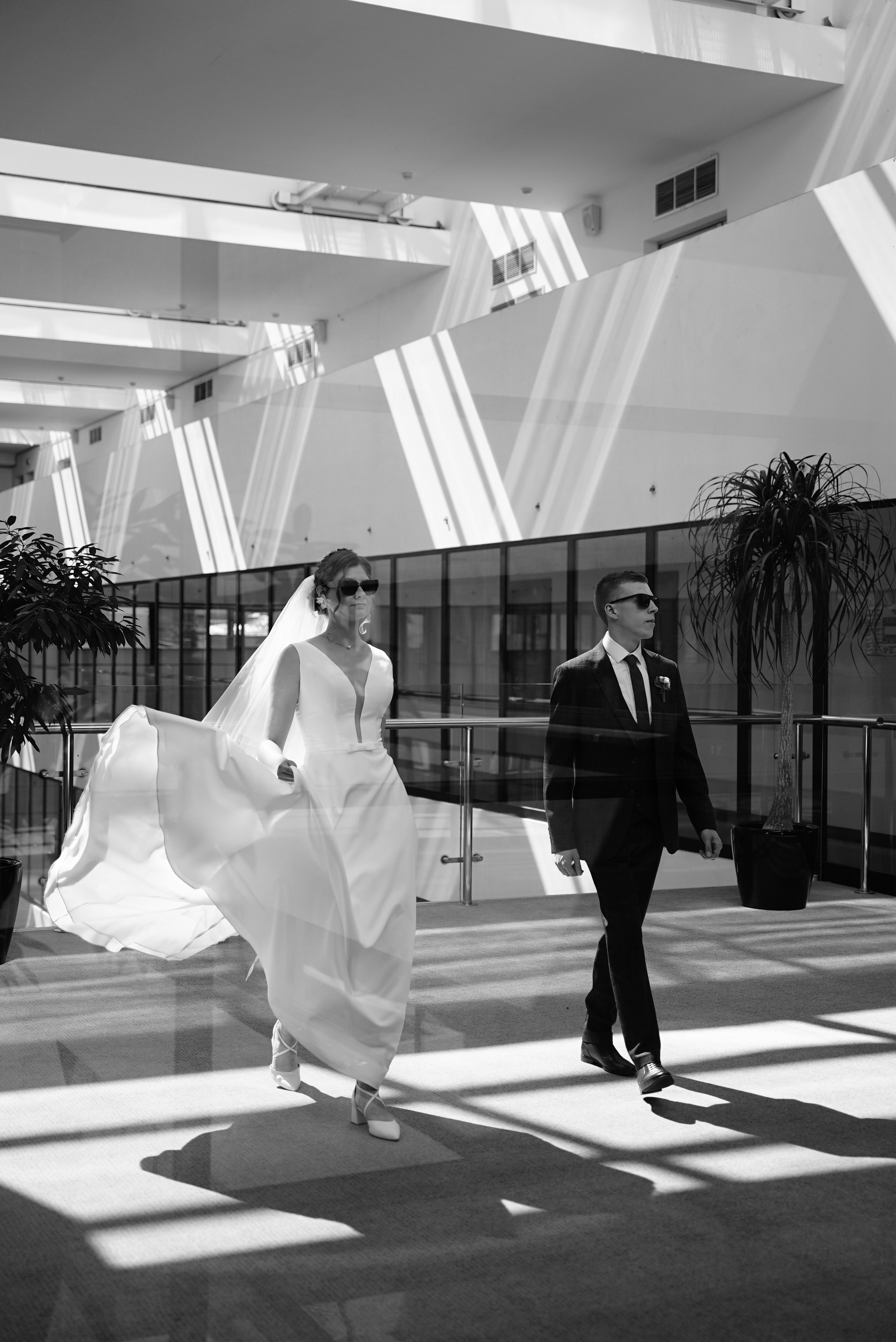 Иван и Виктория чб. Свадебный фотограф в Самаре Анна Ковалева