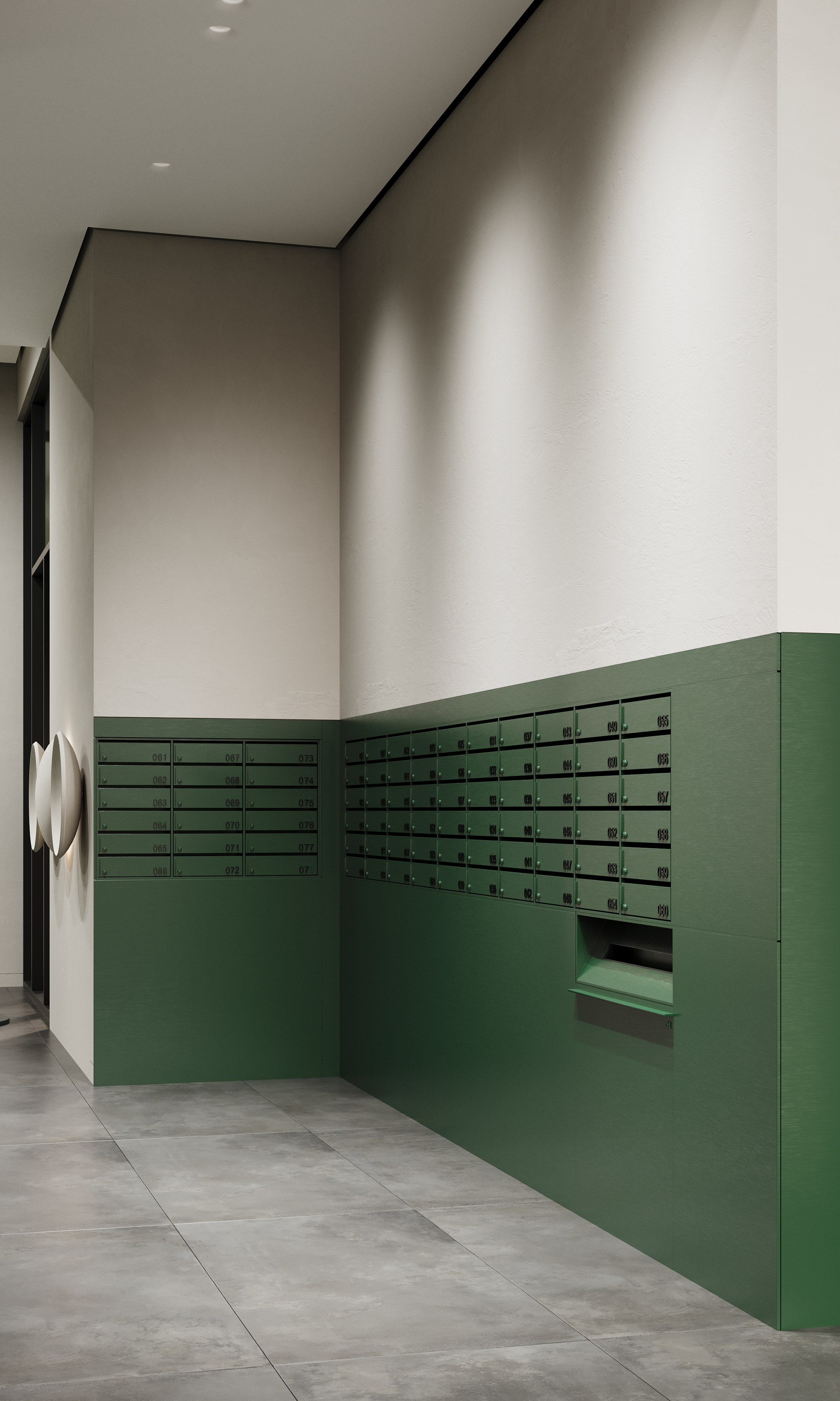 [Green] Common Areas Sochi | Balcon Studio. Середа Юлия | Визуализация