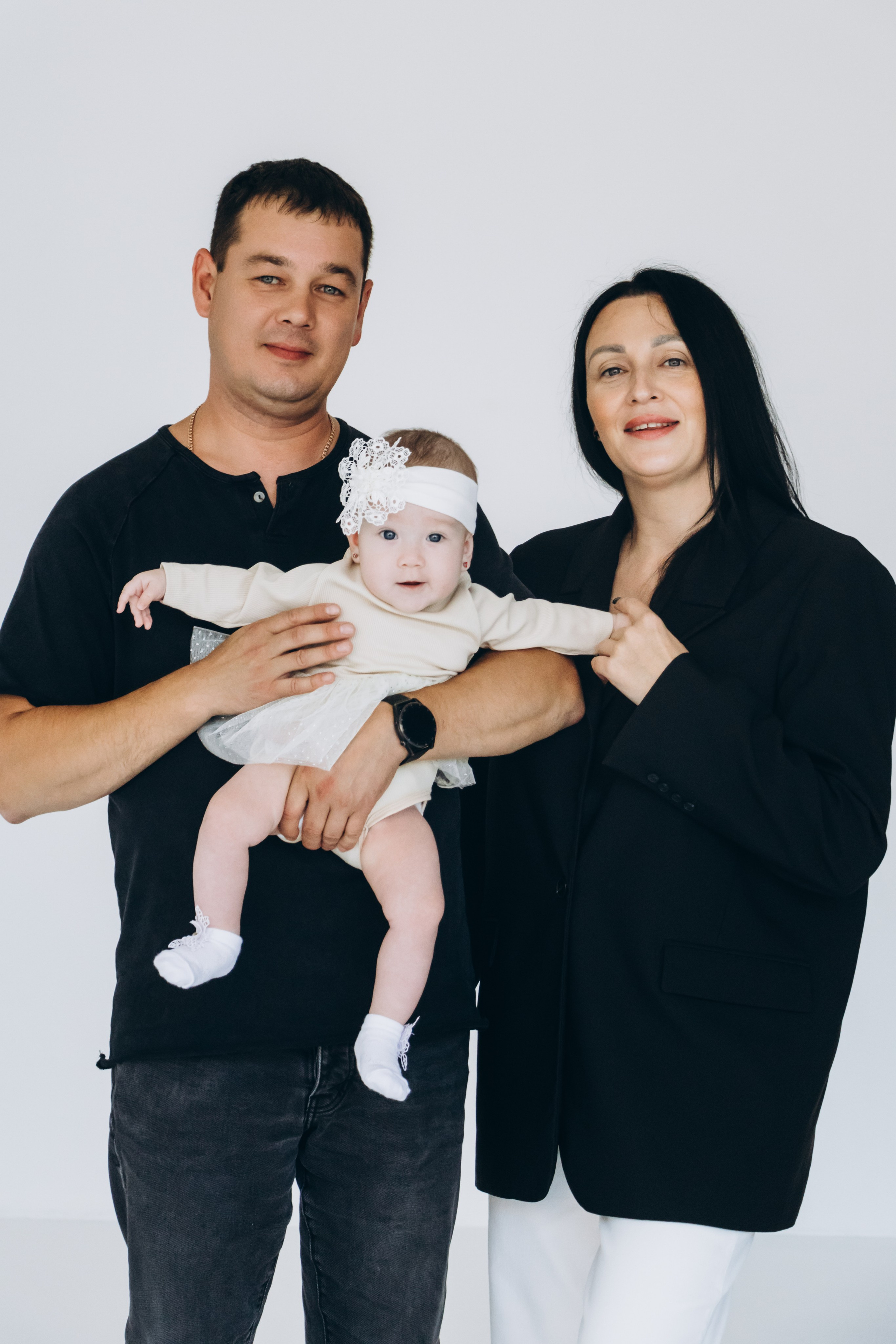 Семейная фотосессия в студии, Екатеринбург. Фотограф в Екатеринбурге Пойгина Елена