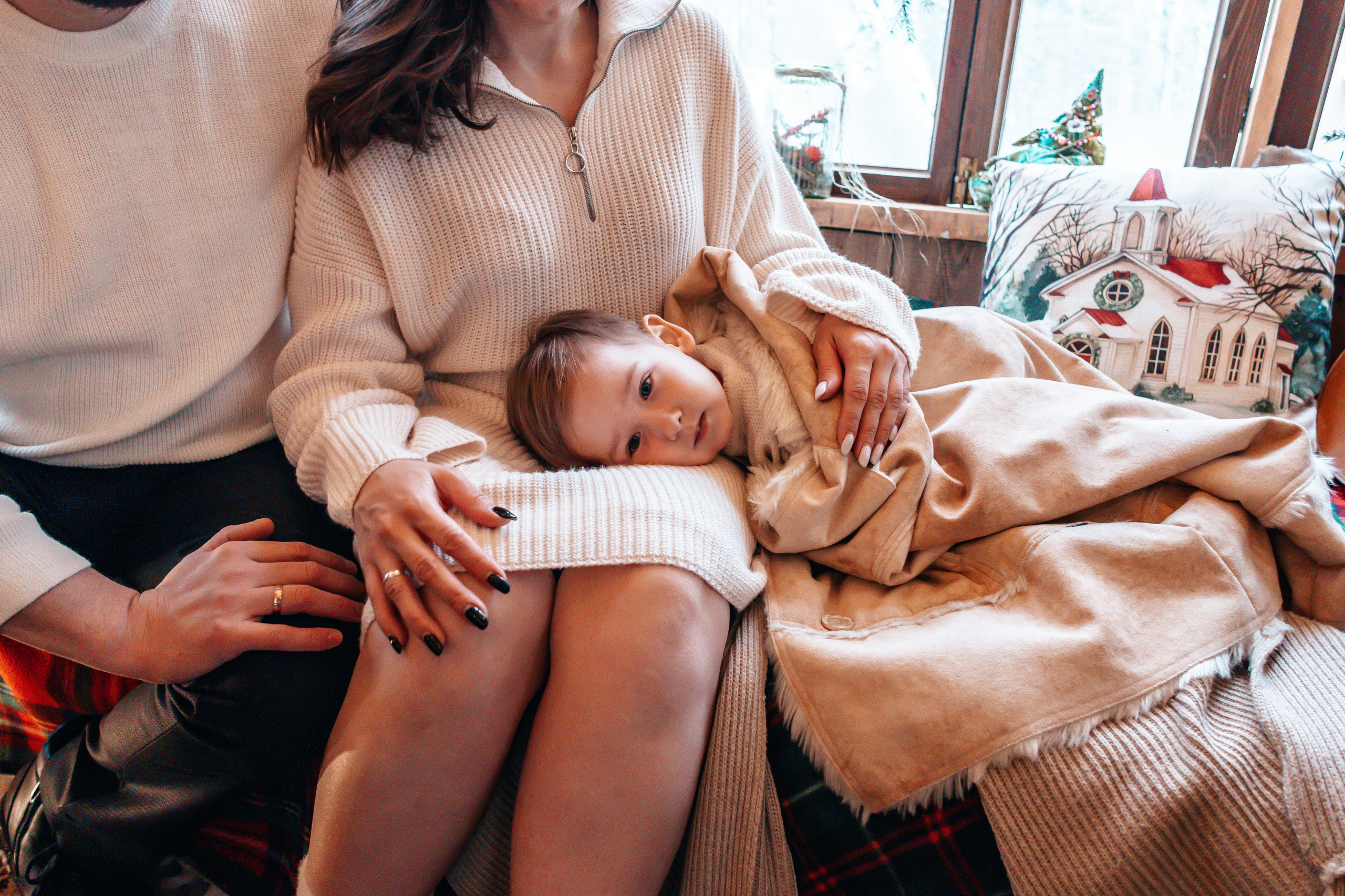 Семейная новогодняя фотосессия, Екатеринбург. Фотограф в Екатеринбурге Пойгина Елена