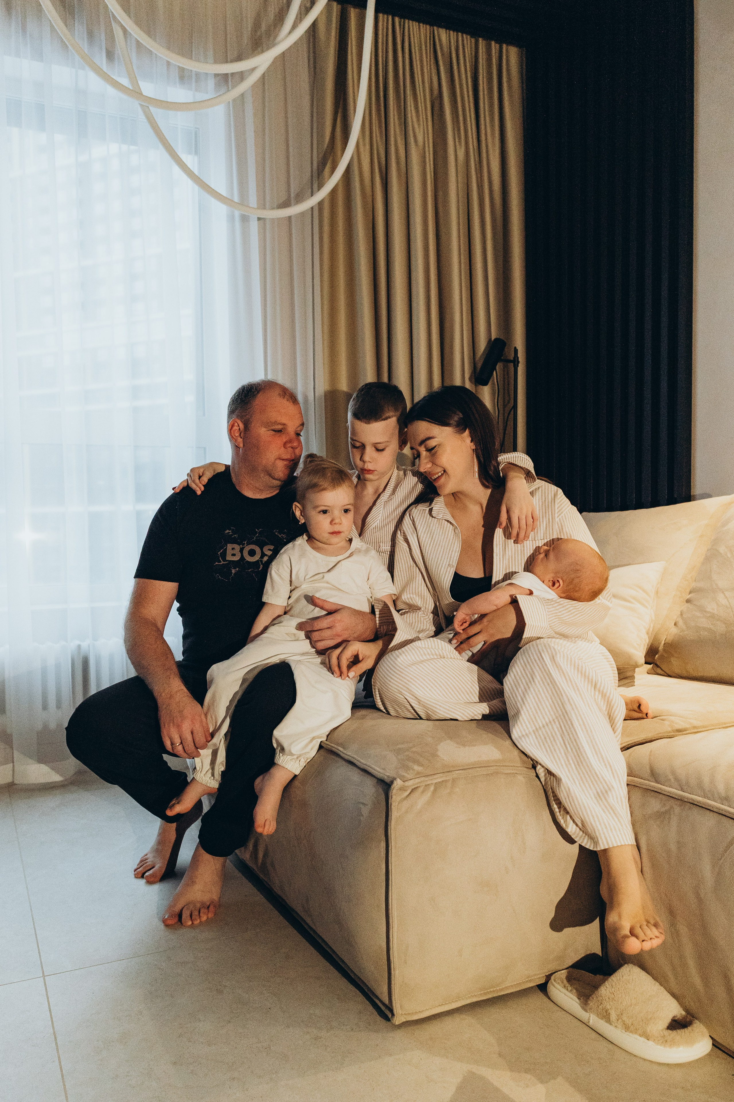 Familia de Nastya. Irina Krokhaleva. Fotógrafa de familias y parejas en Ekaterimburg, Rusia