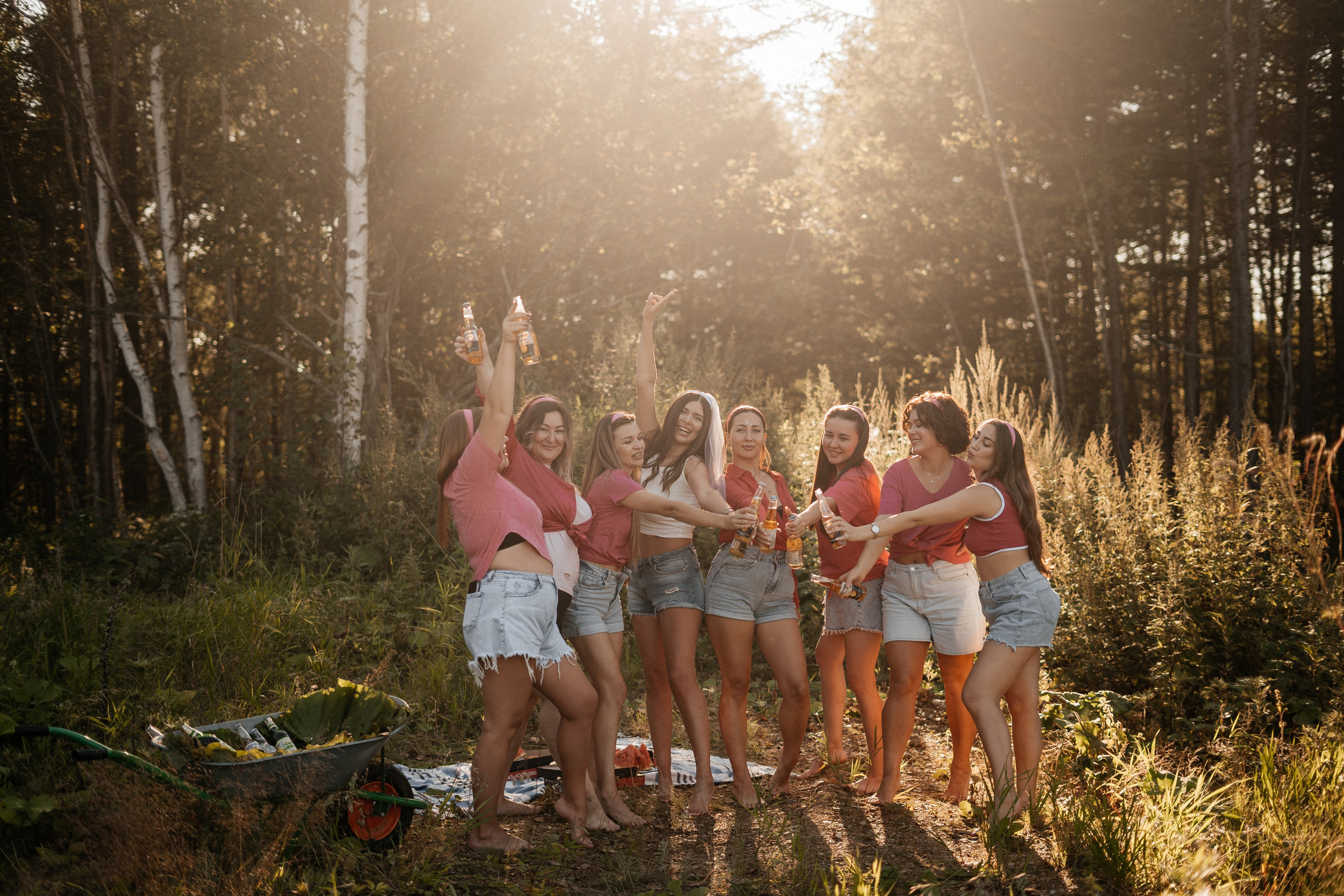 Фотосессия девичника сахалин. Фотограф сахалин