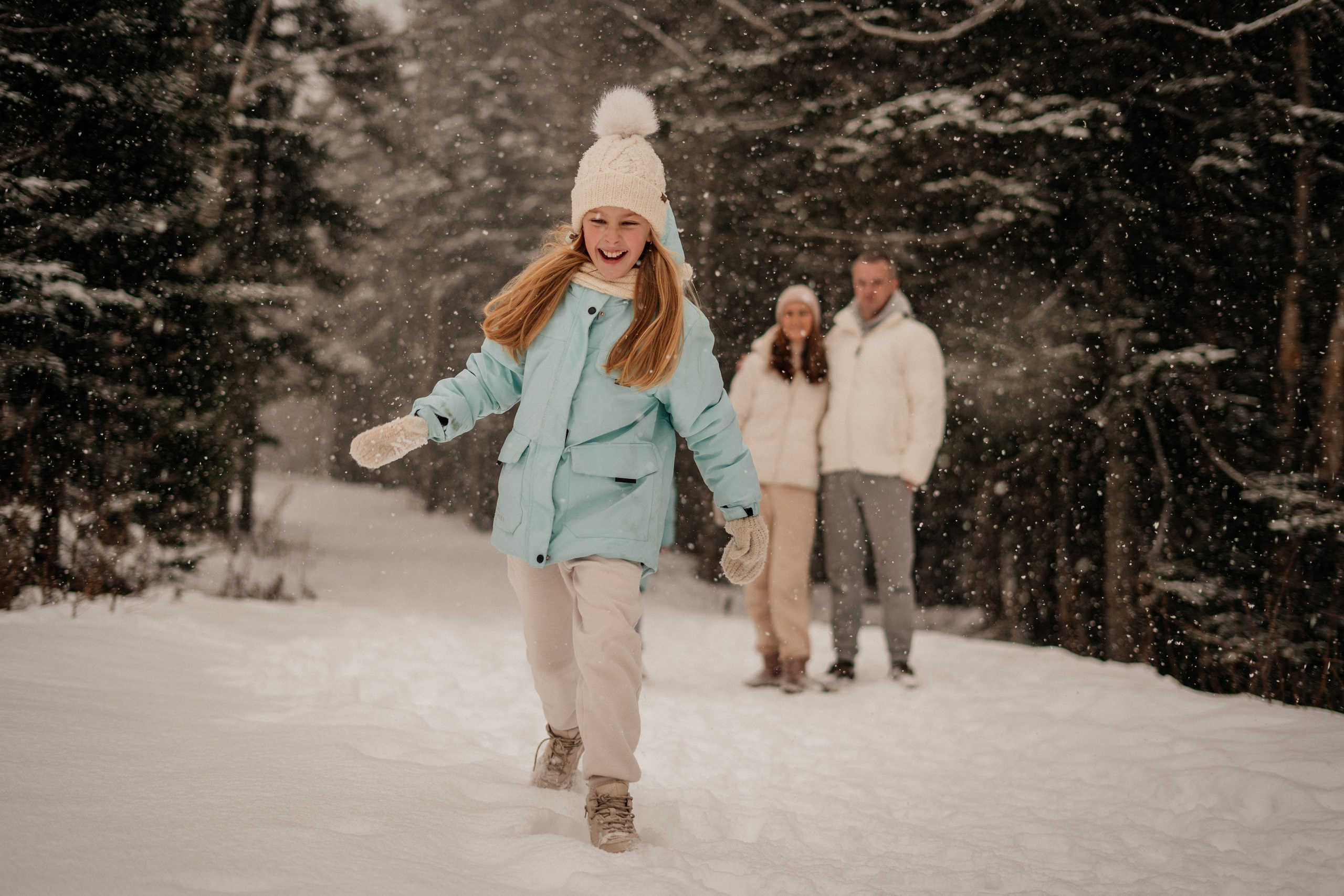 Зимняя семейная фотосессия сахалин. Фотограф сахалин