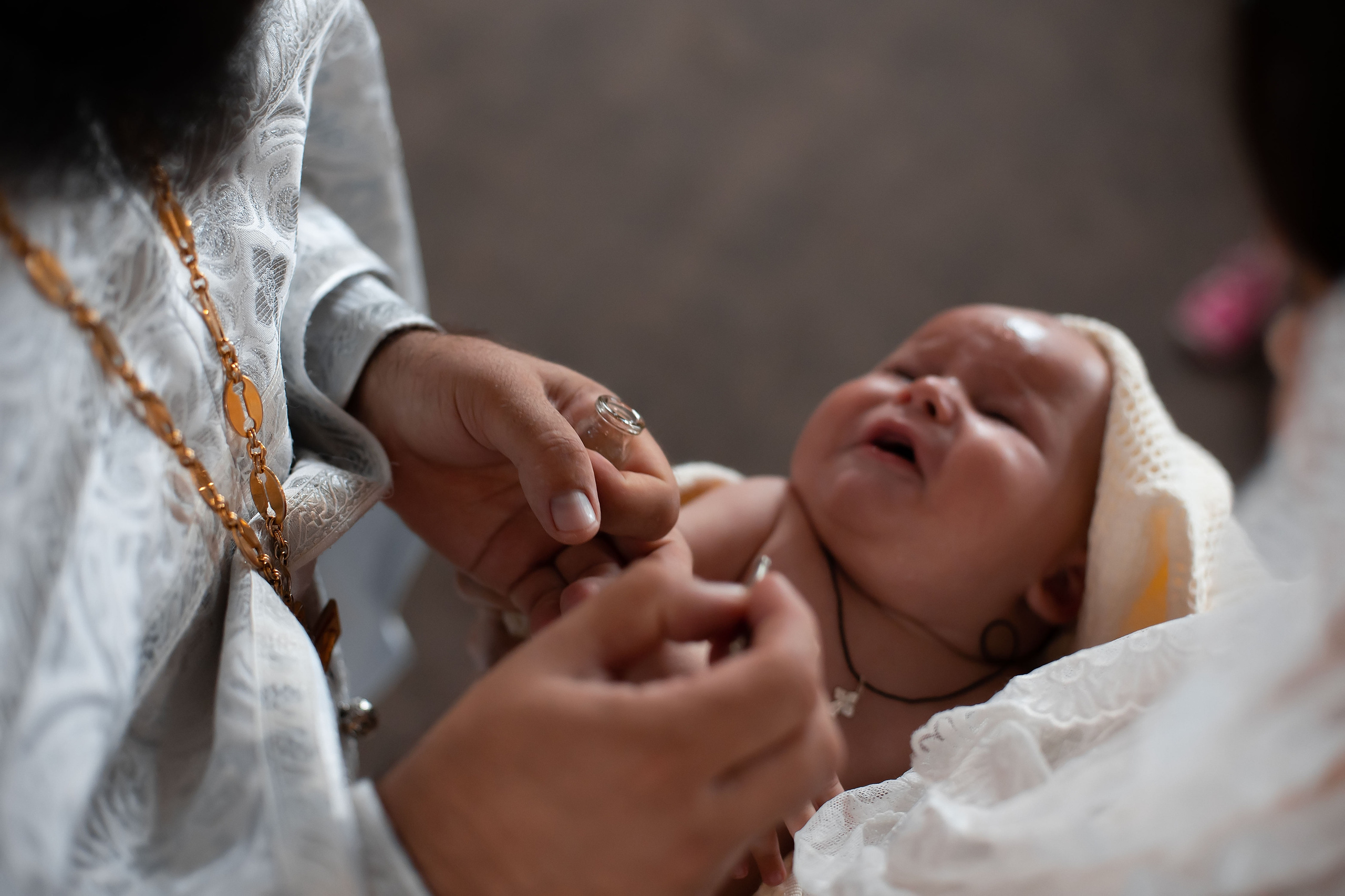 Крещение Семёна. Семейный, индивидуальный фотограф в Москве Ангели Марина