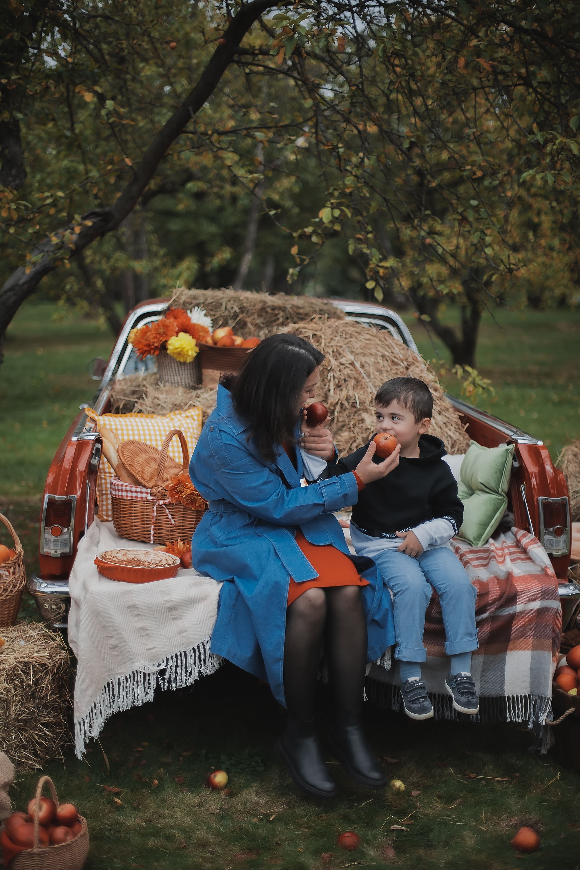 Семья Магомединовы. Семейный, индивидуальный фотограф в Москве Ангели Марина