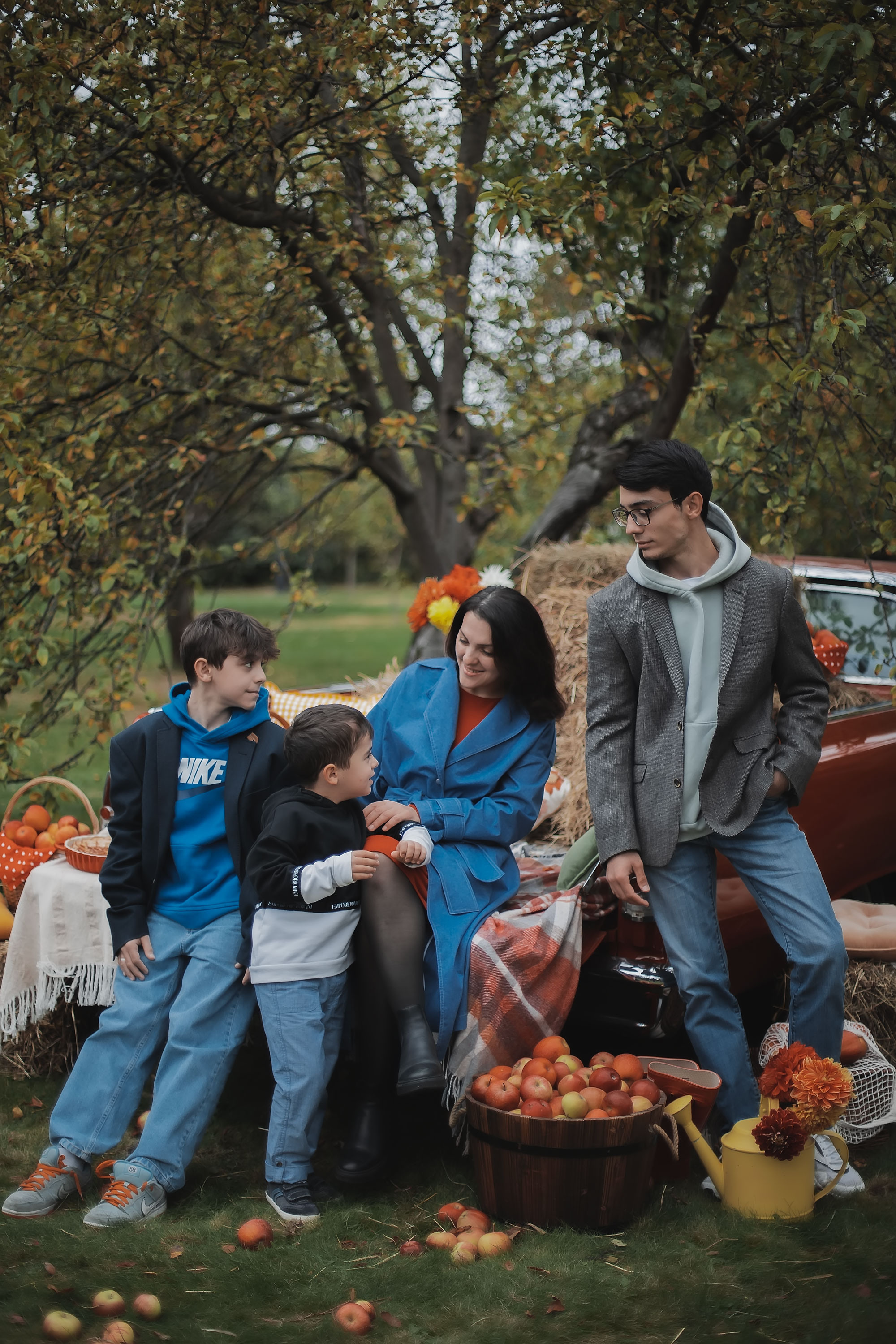 Семья Магомединовы. Семейный, индивидуальный фотограф в Москве Ангели Марина