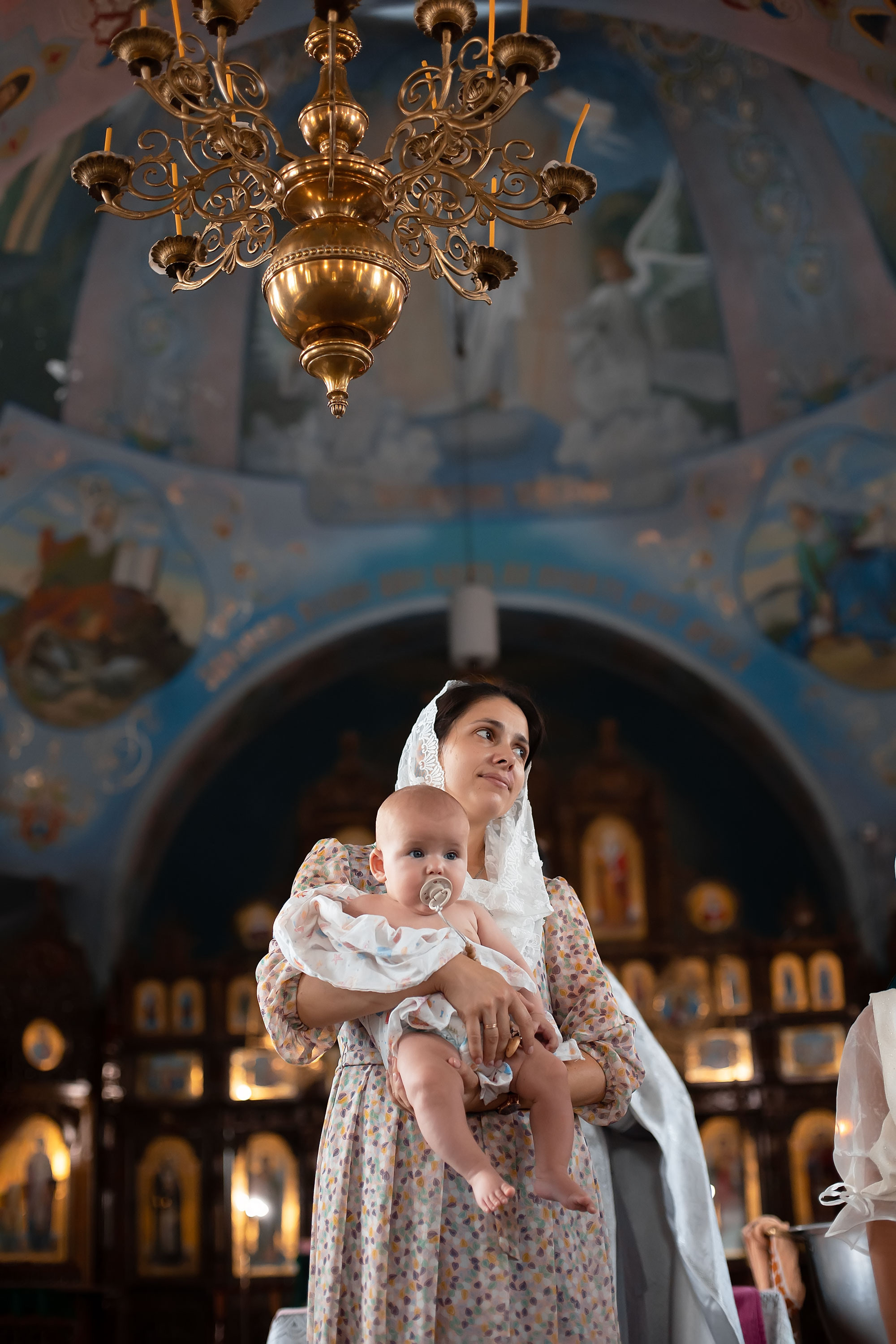 Крещение Семёна. Семейный, индивидуальный фотограф в Москве Ангели Марина