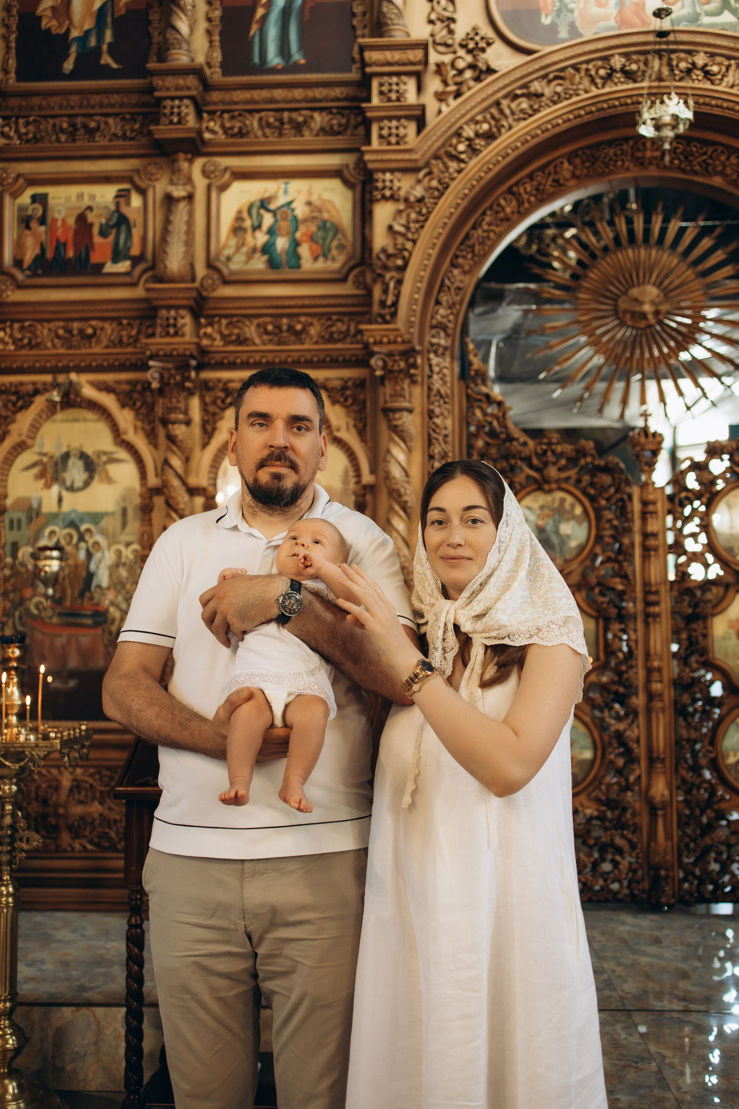 Крещение Ивана. Самый теплый фотограф в Краснодаре Рябоконь Ксения