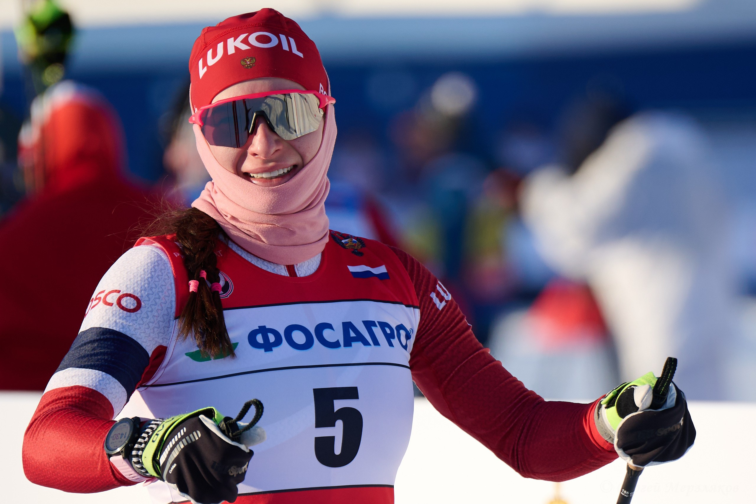 VI этап ФосАгро Кубка России по лыжным гонкам. Спринт. Ижевск 25.01.2025. Спортивный репортажный фотограф в Ижевске Сергей Мерзляков