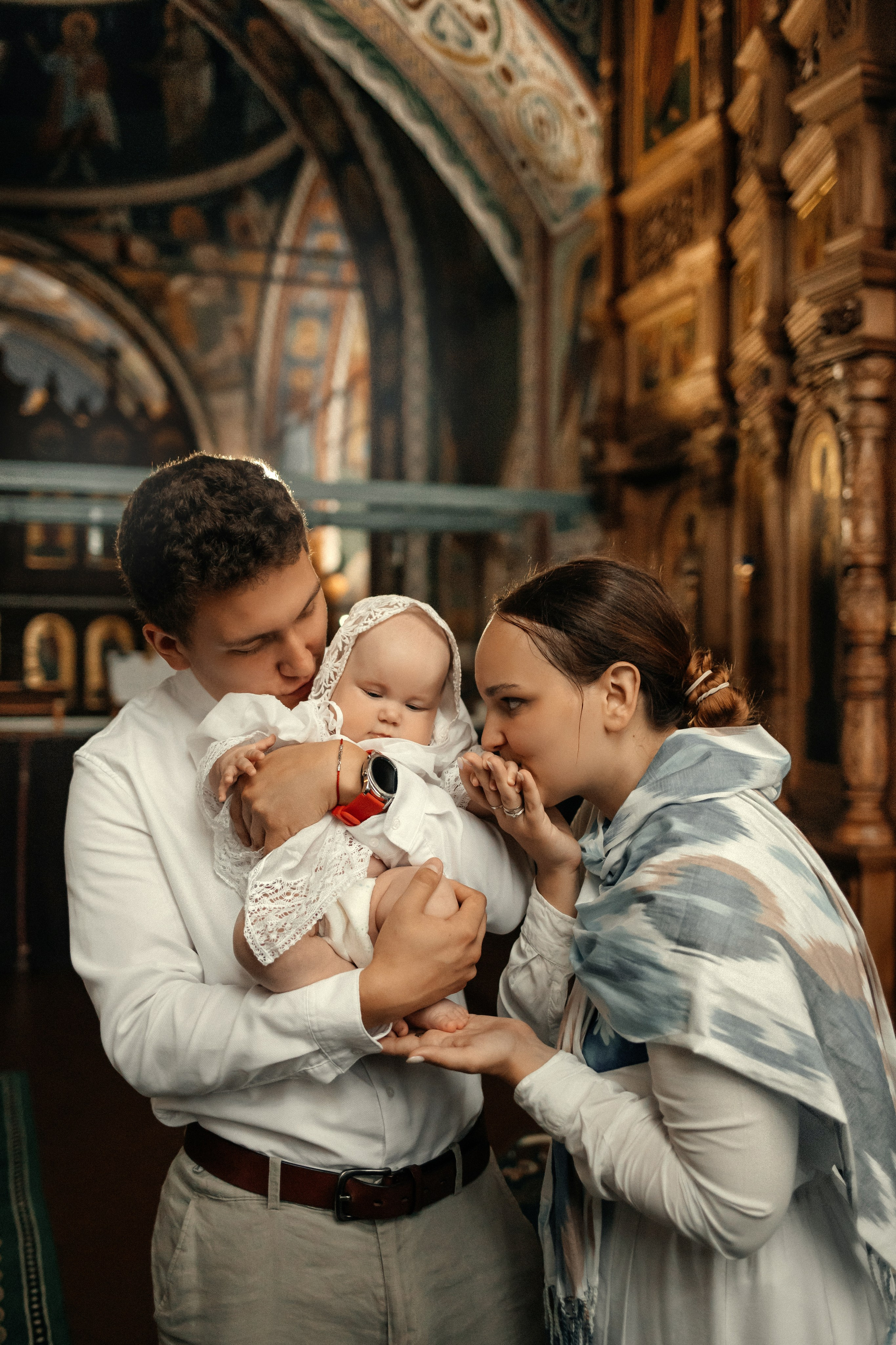 Крещение Василисы. Семейный и детский фотограф в Нижнем Новгороде Буслаева Мария