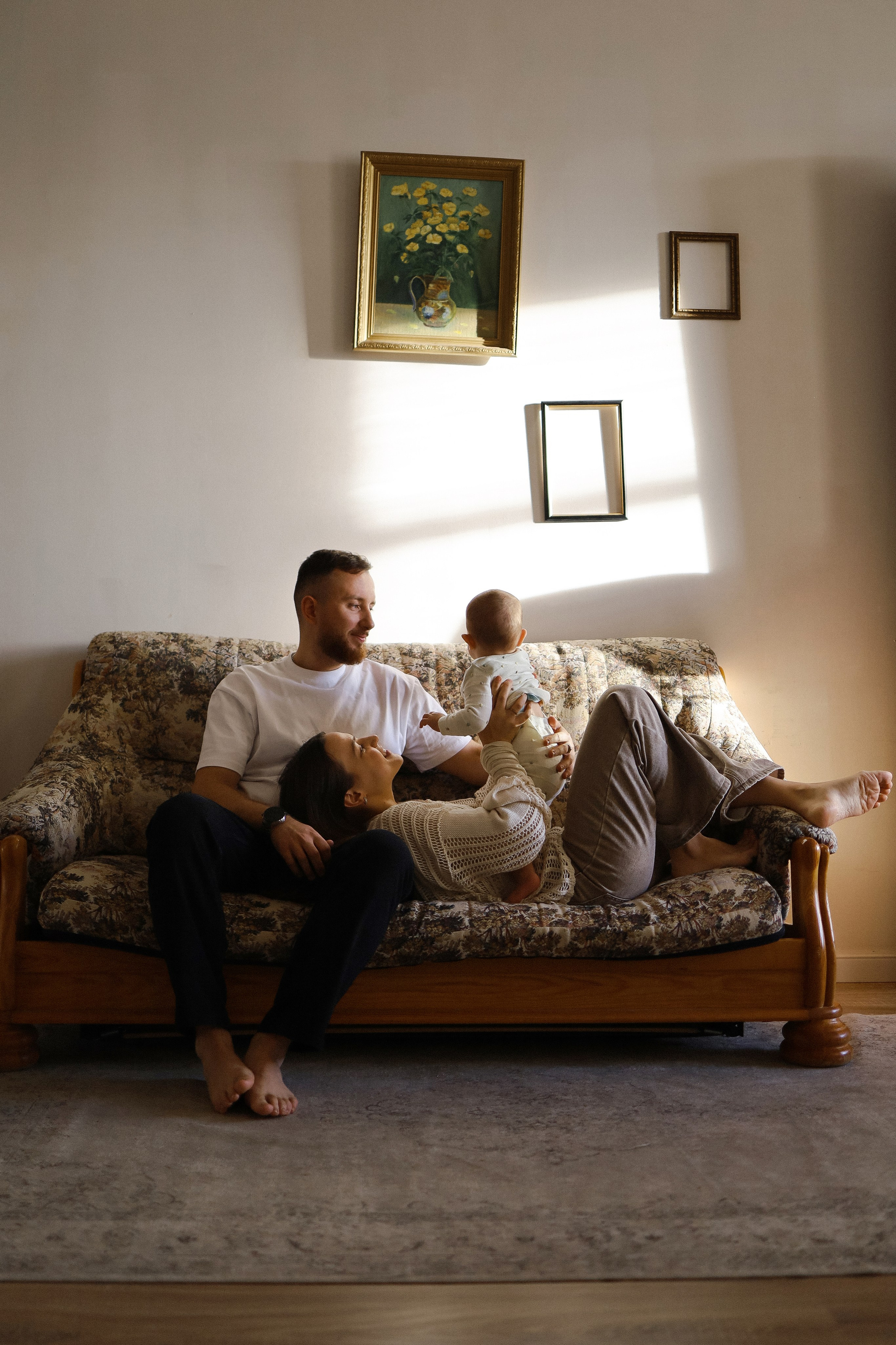 Семья Тихоновых. Фотограф Санкт-Петербург