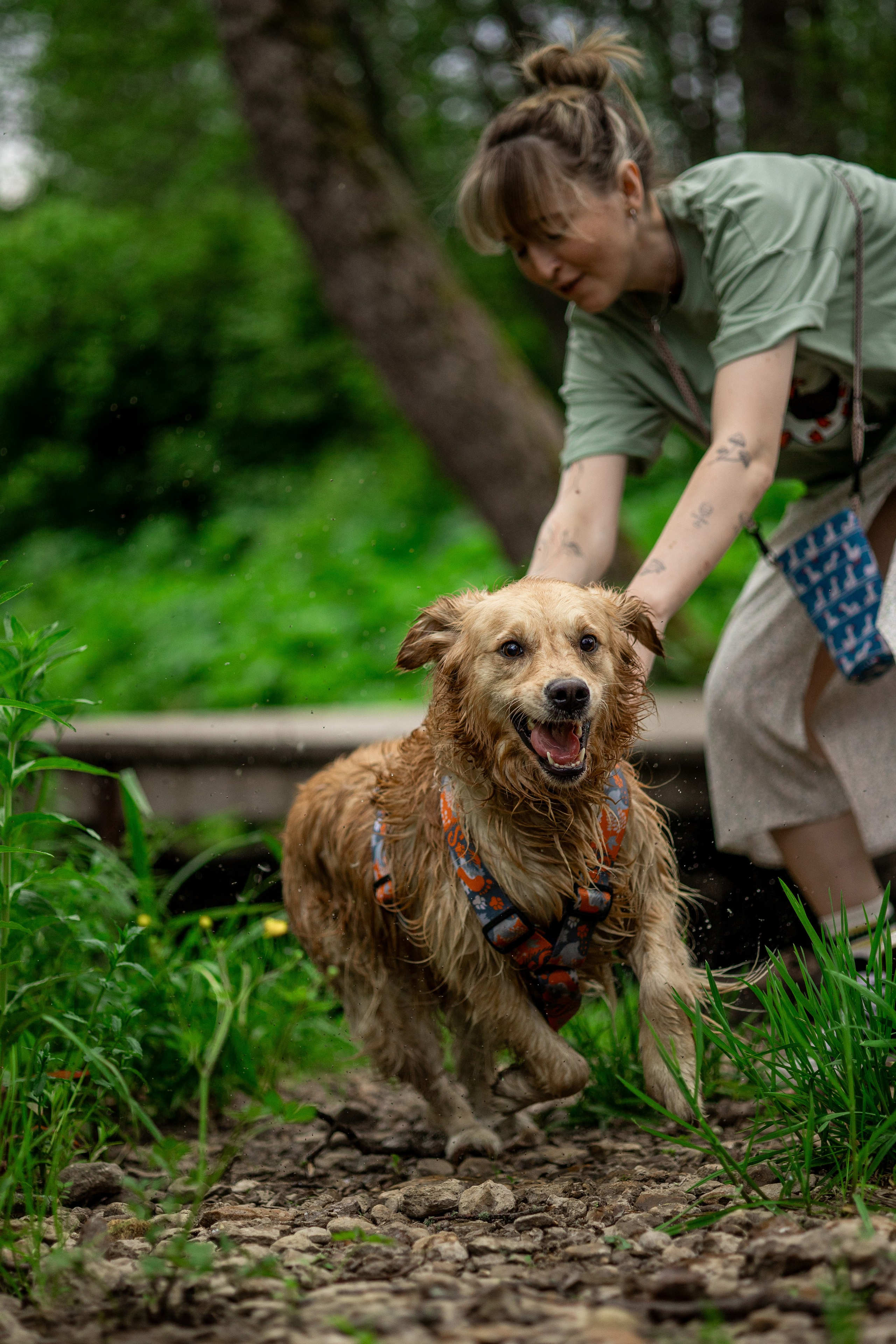 Съемка с собакой. Анастасия Белаш