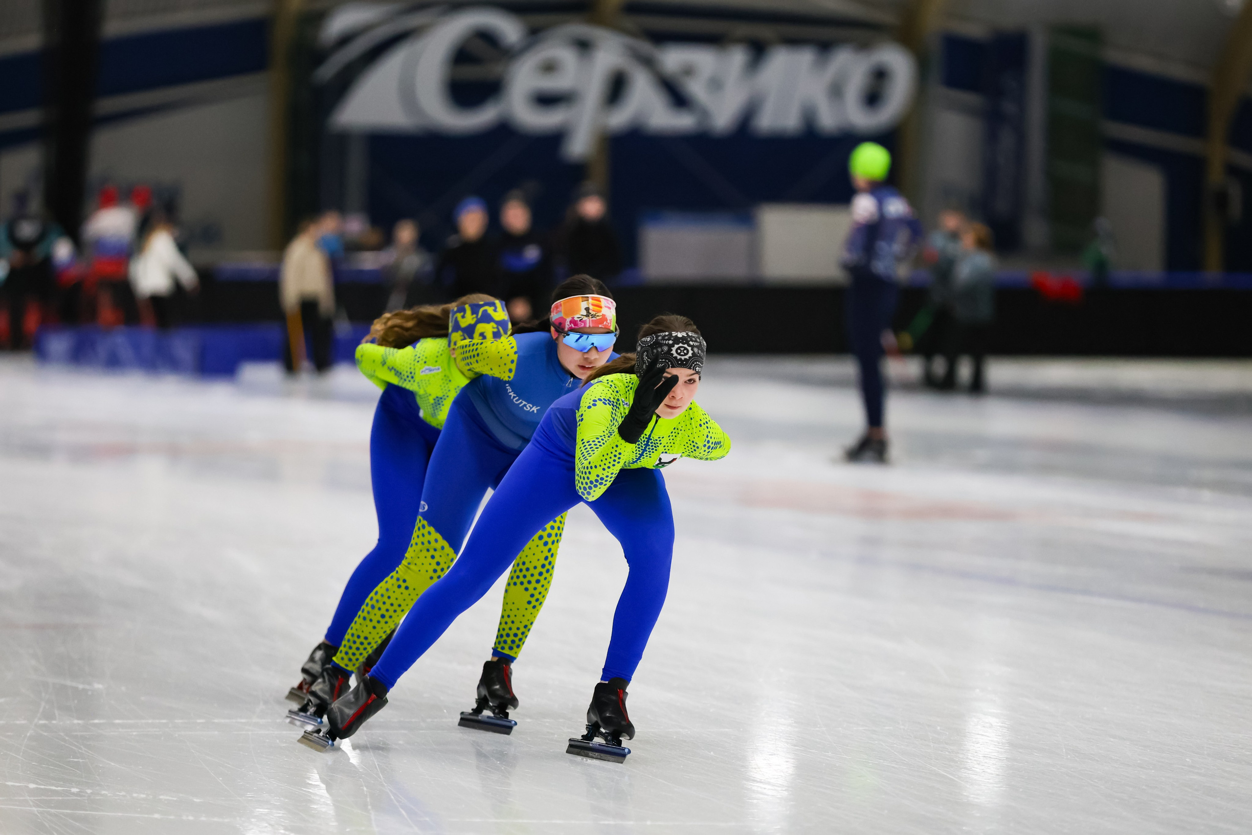 Тренировки. Конькобежный спорт. Иркутск, 2026. Спортивная съемка Мария Царфати