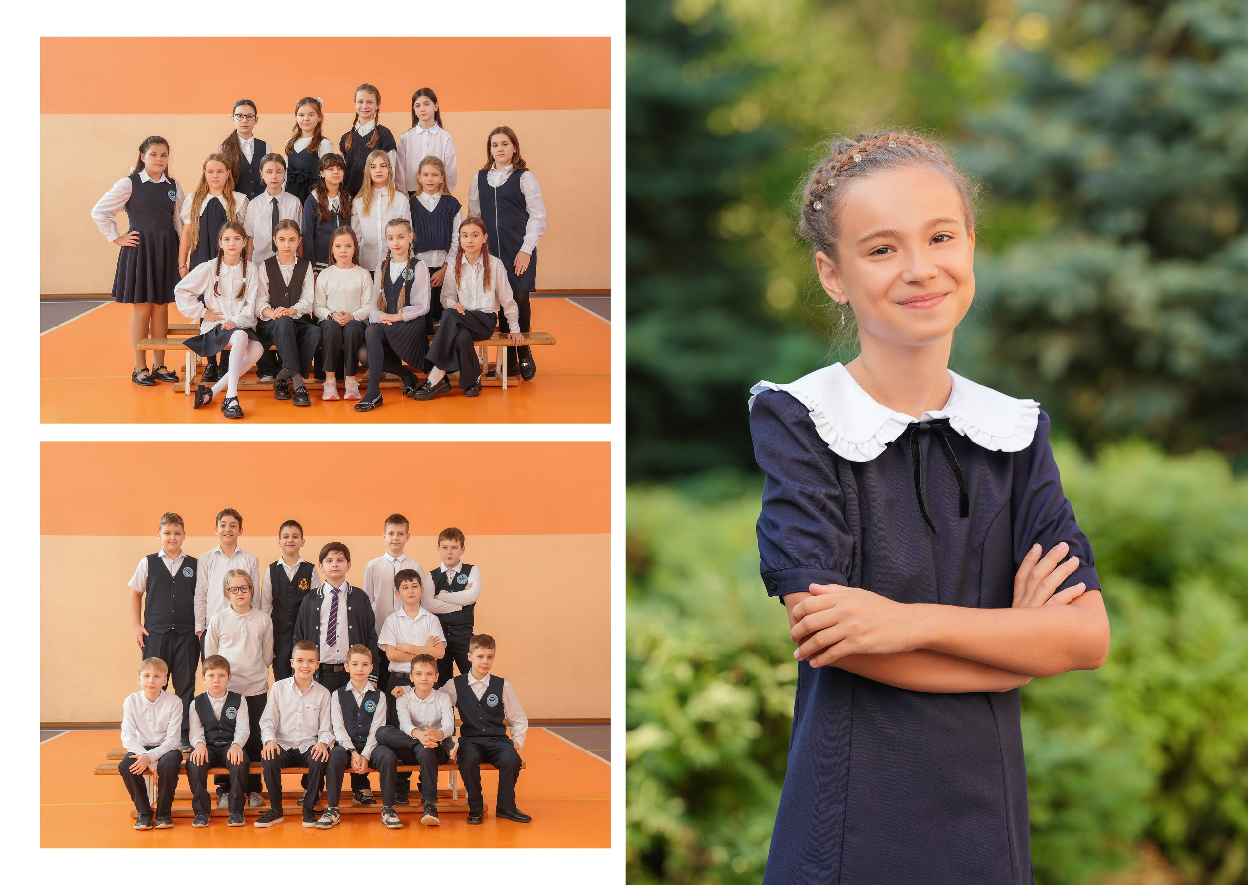 ГИМНАЗИЯ 69 — 4 «В» класс. Красивый выпускной альбом в Краснодаре