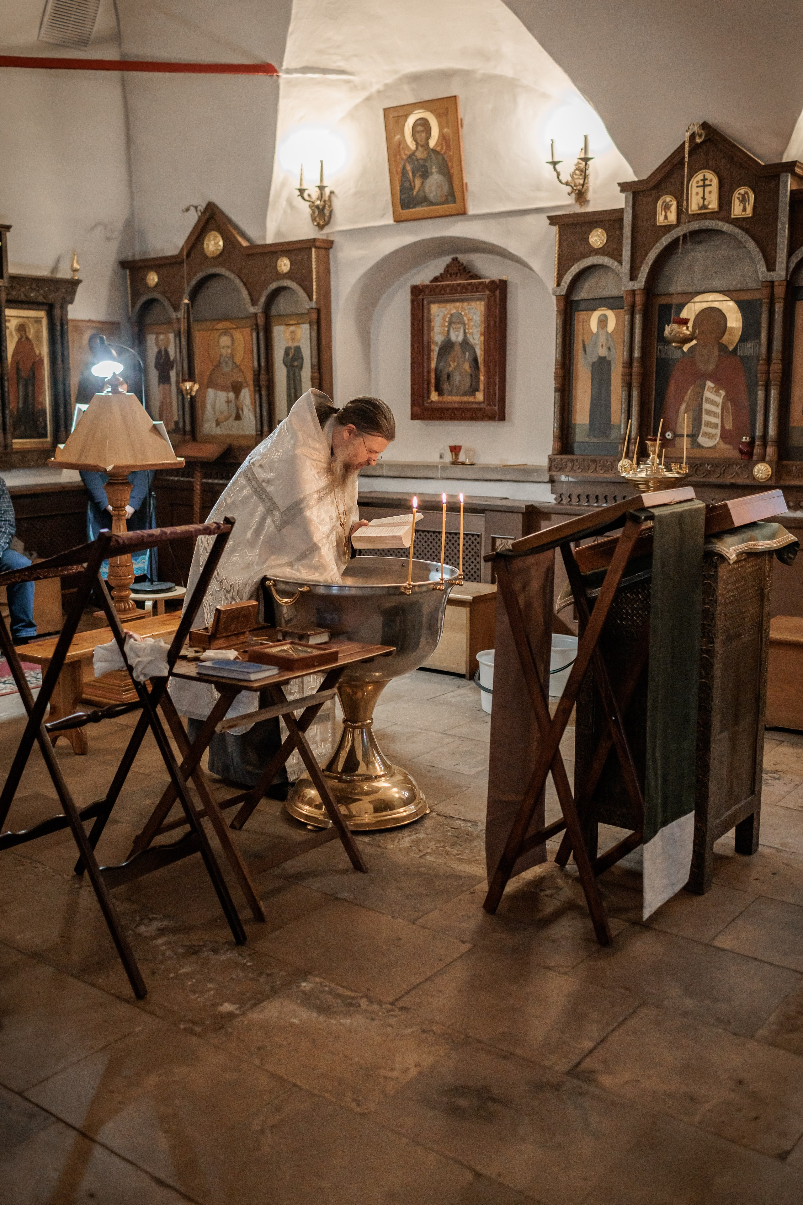 Крещение в Храме Живоначальной Троицы в Хохлах. Профессиональный фотограф в Москве и Мо Мария Шантарёва