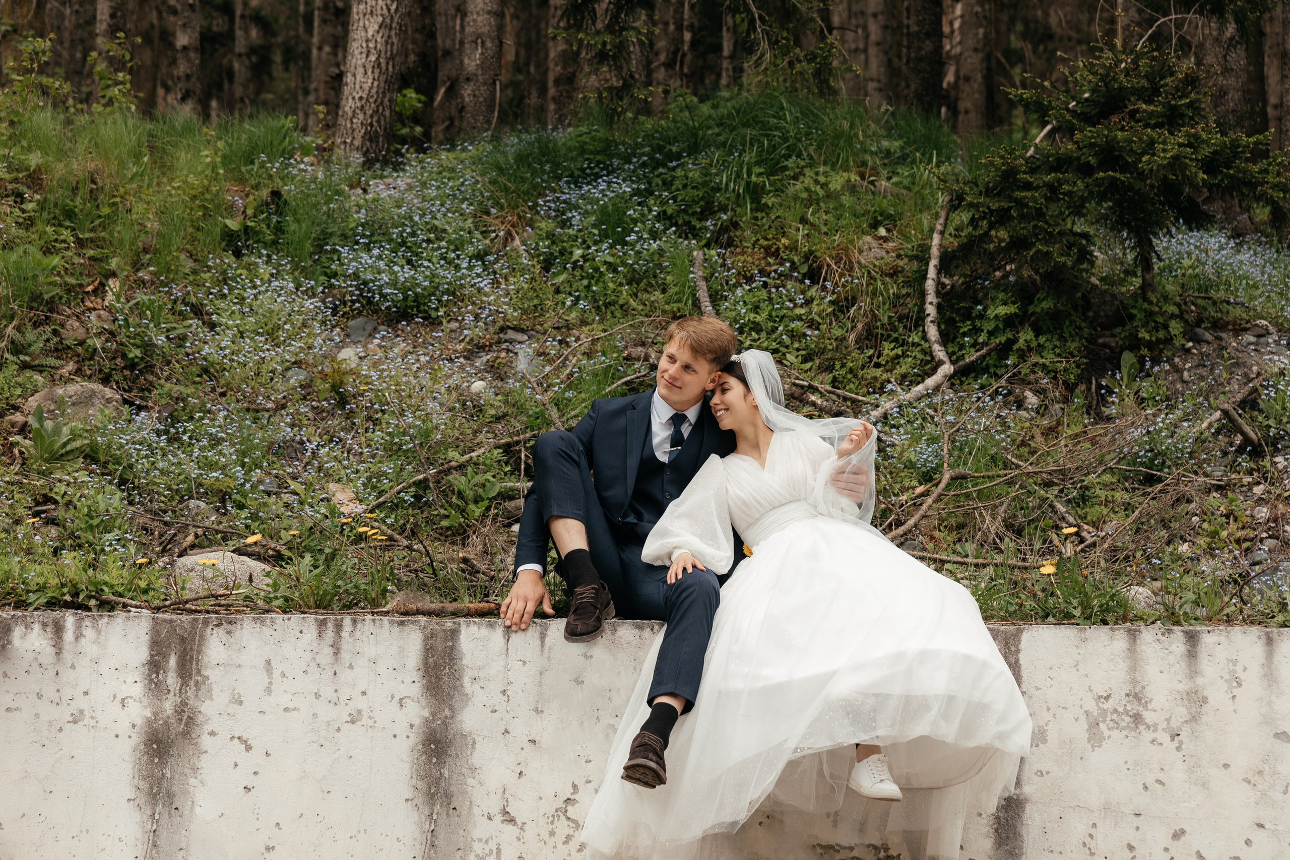 В&В * Домбай. Миленина Юлия Свадебный и семейный фотограф в Краснодаре