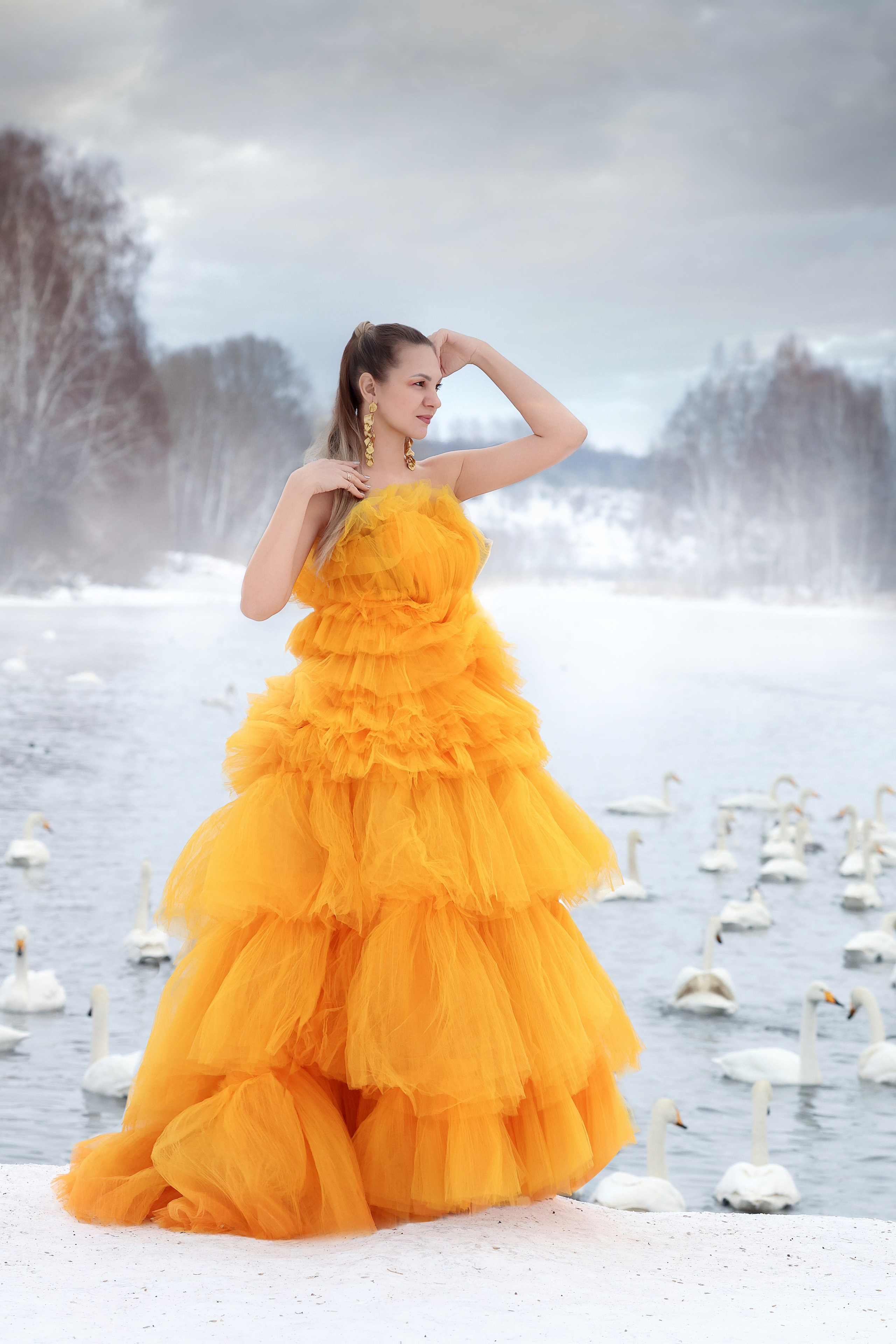 Лебединое озеро. Сказочный фотограф фотопроекты фототуры в Новосибирске и на Алтае