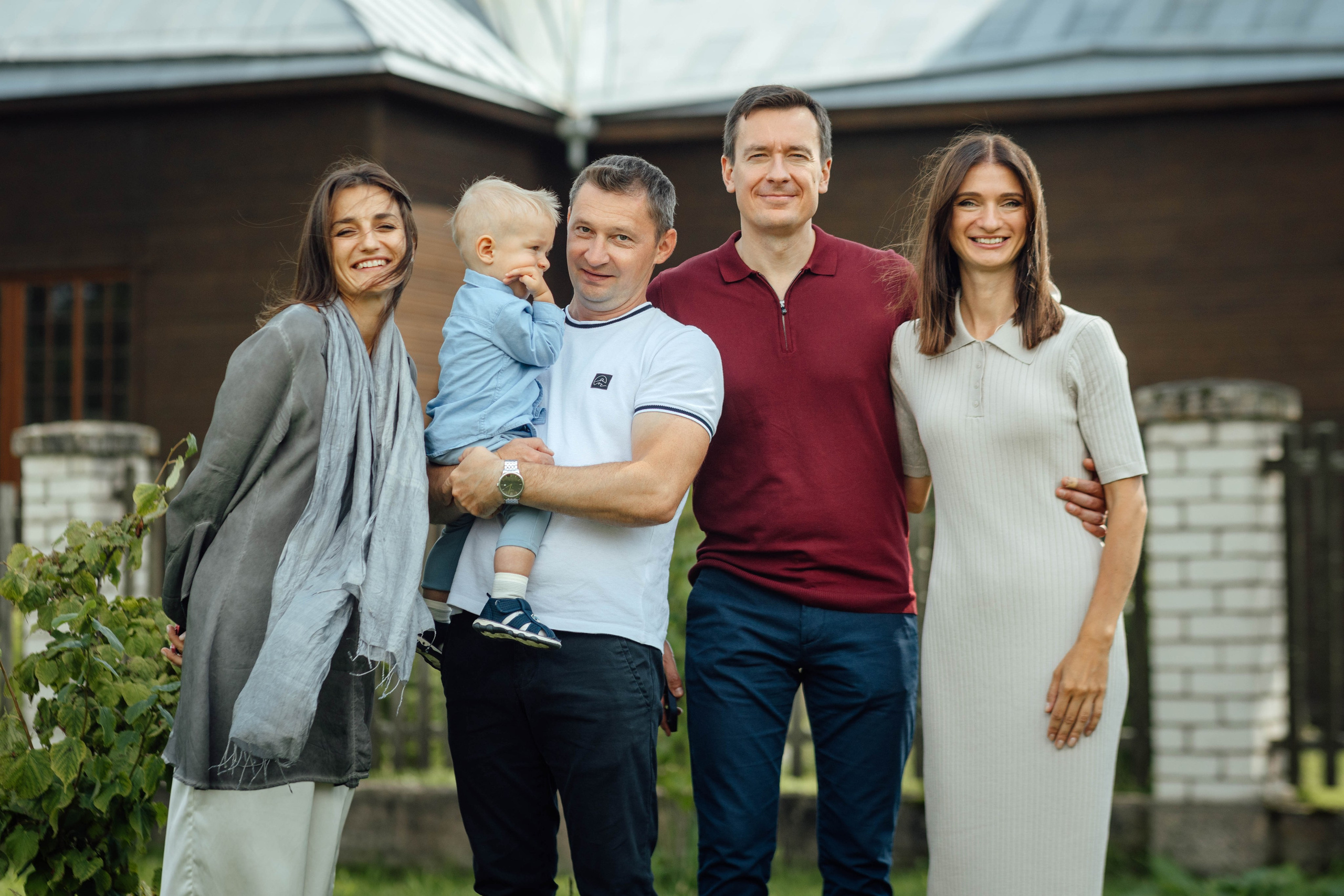 Крещение Тимофея, д. Киевец, храм Святой Троицы, август 2025