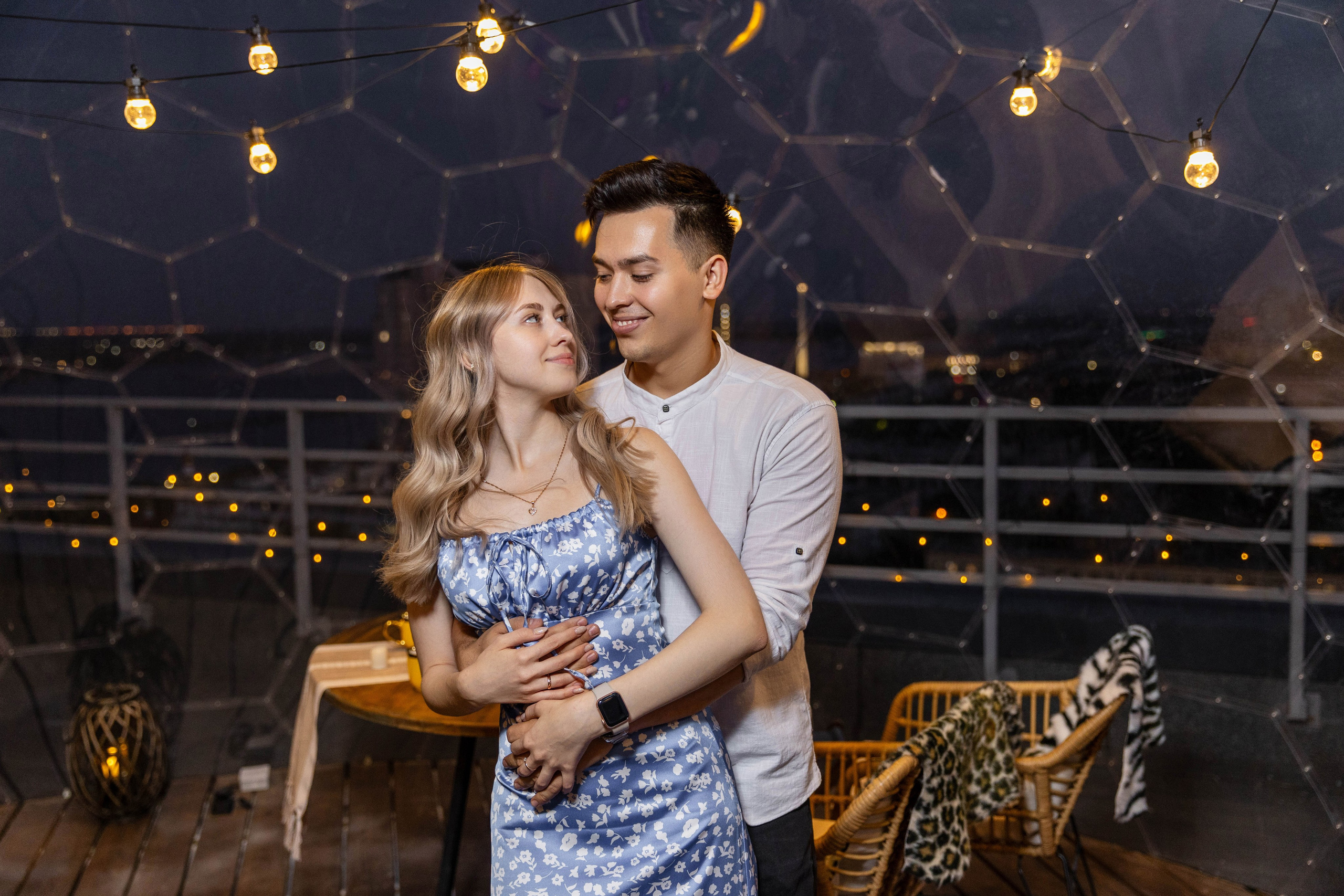 Свидание на крыше. Фотограф Вадим Казусь