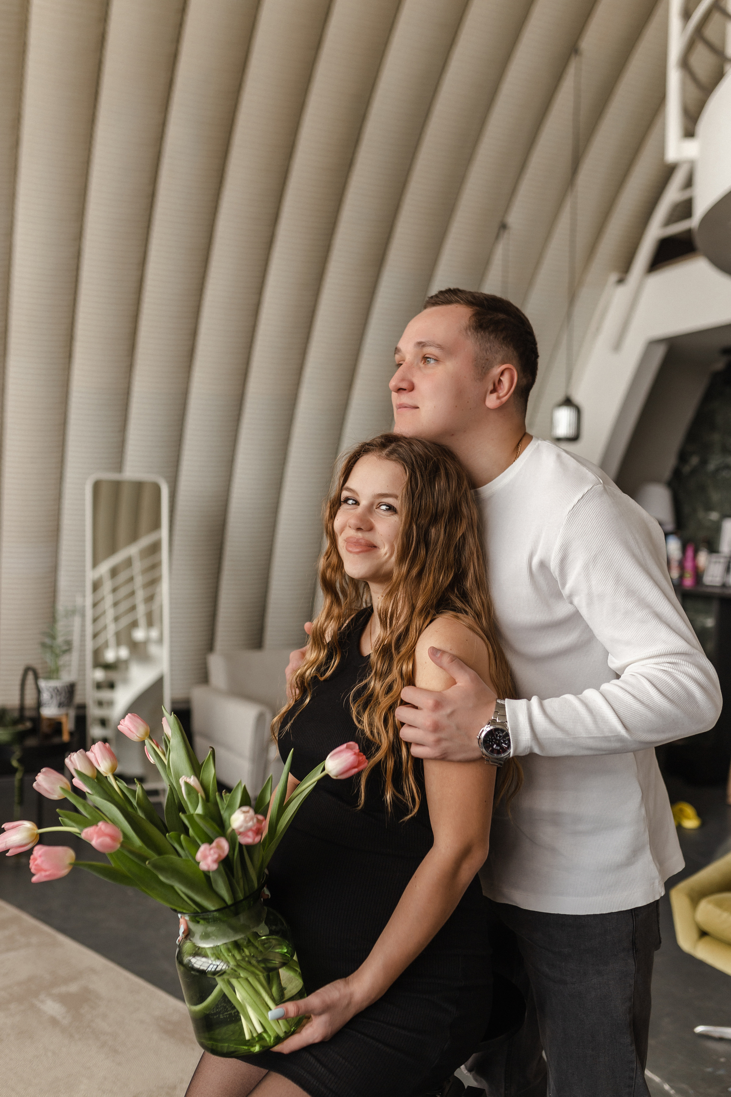 Настя и Кирилл. Съемка с животиком. Семейный фотограф в Нижнем Новгороде Доронина Юлия