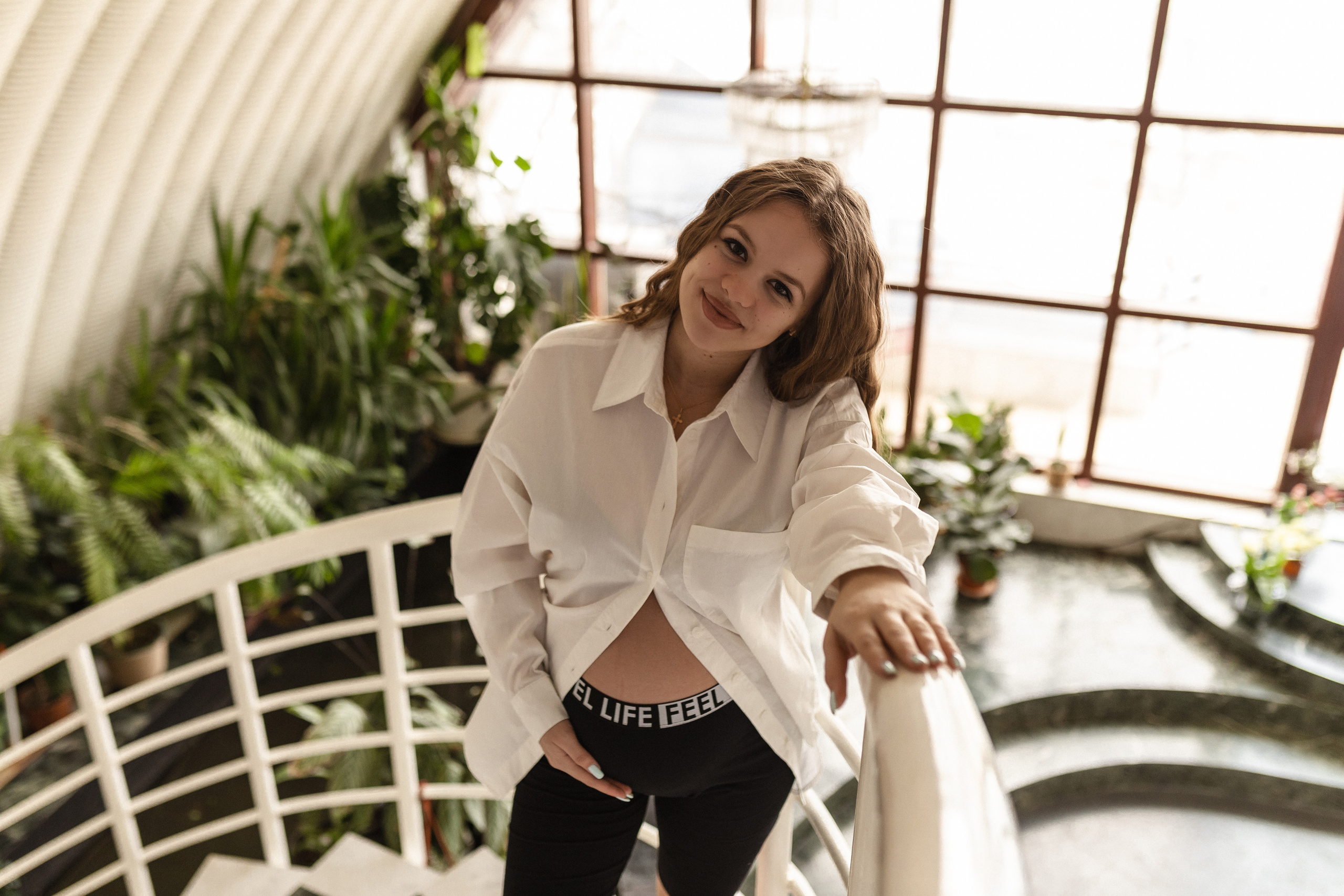 Настя и Кирилл. Съемка с животиком. Семейный фотограф в Нижнем Новгороде Доронина Юлия