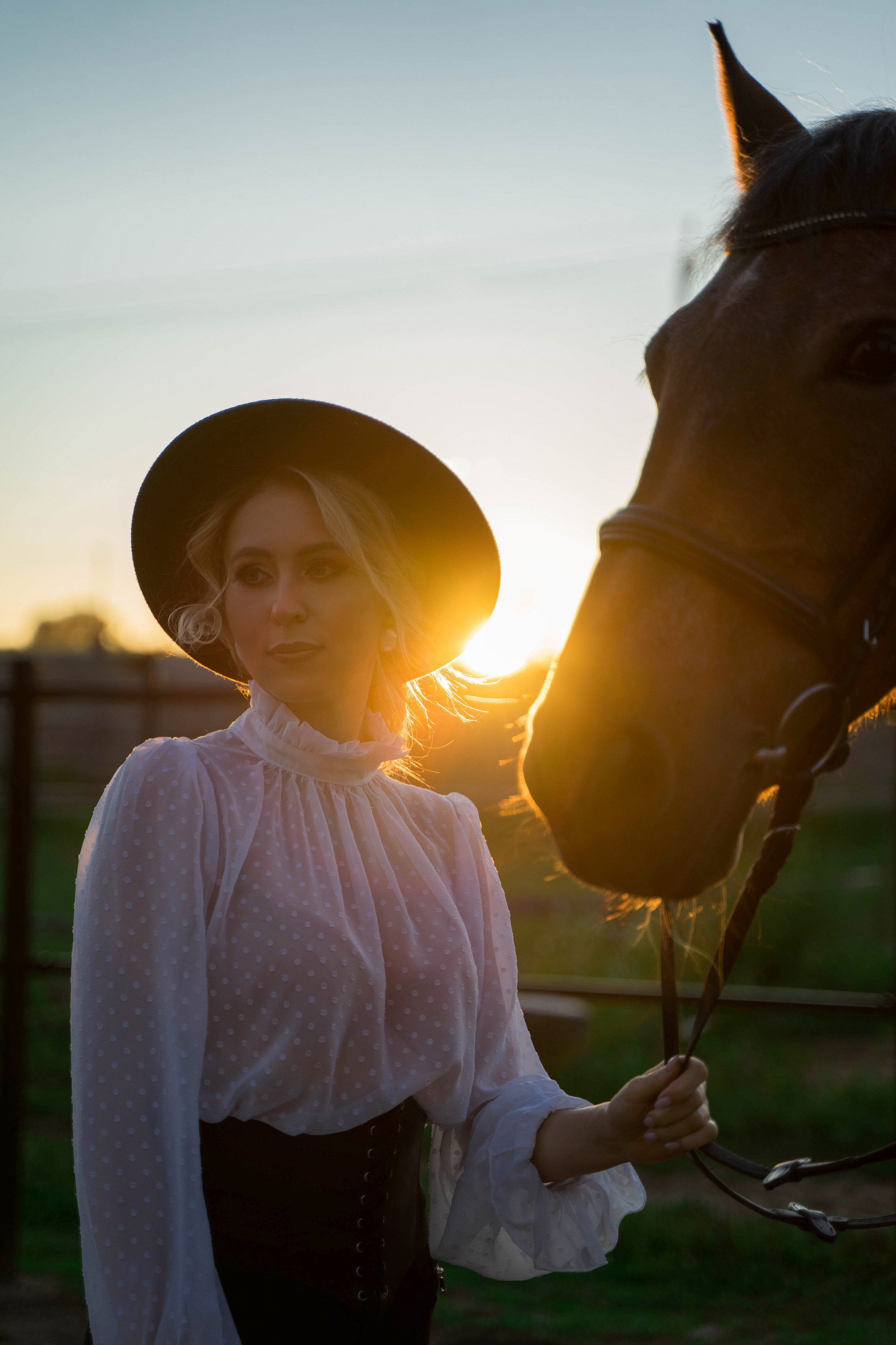 С лошадью. Студия детской фотографии