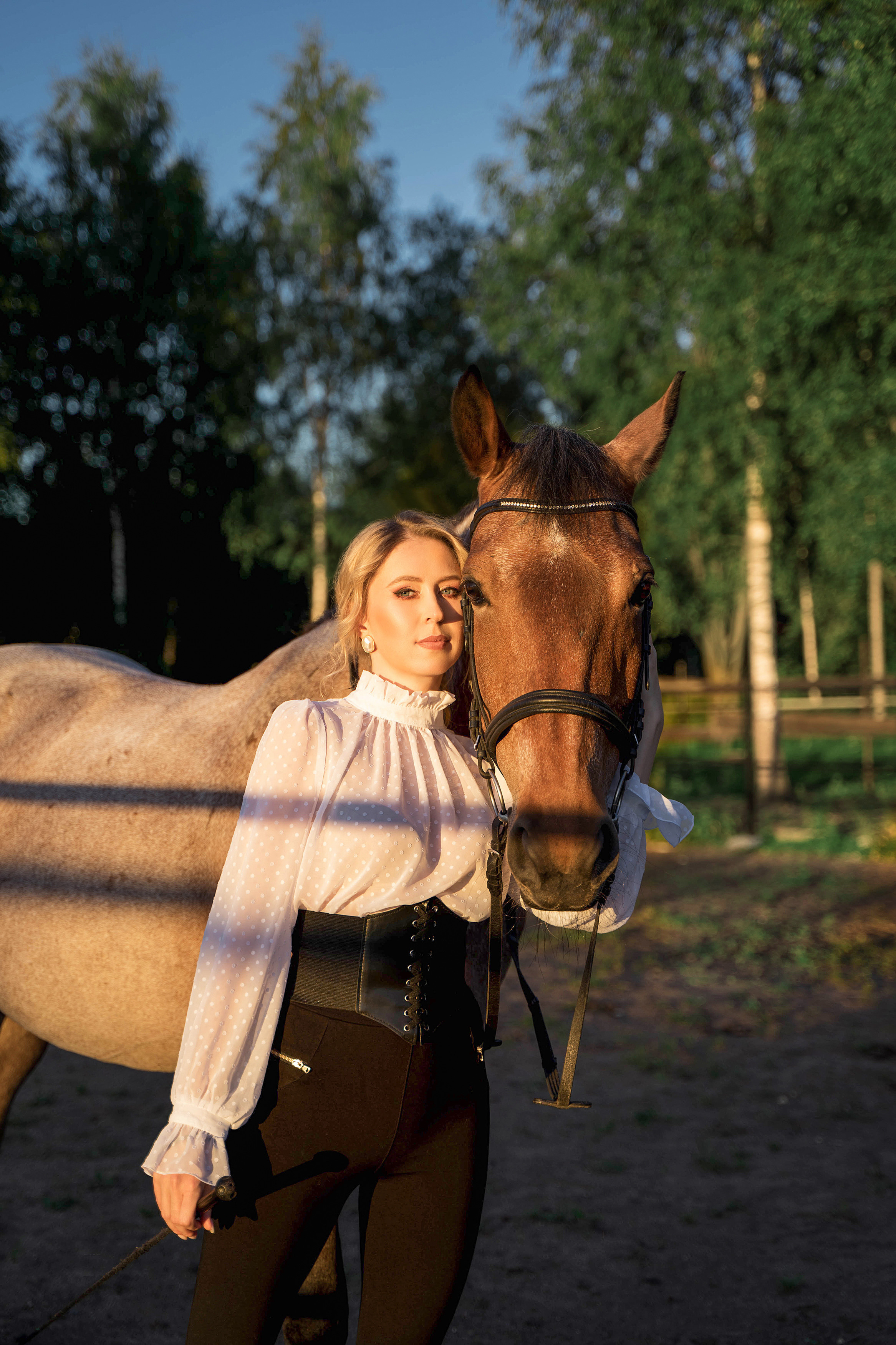 С лошадью. Студия детской фотографии