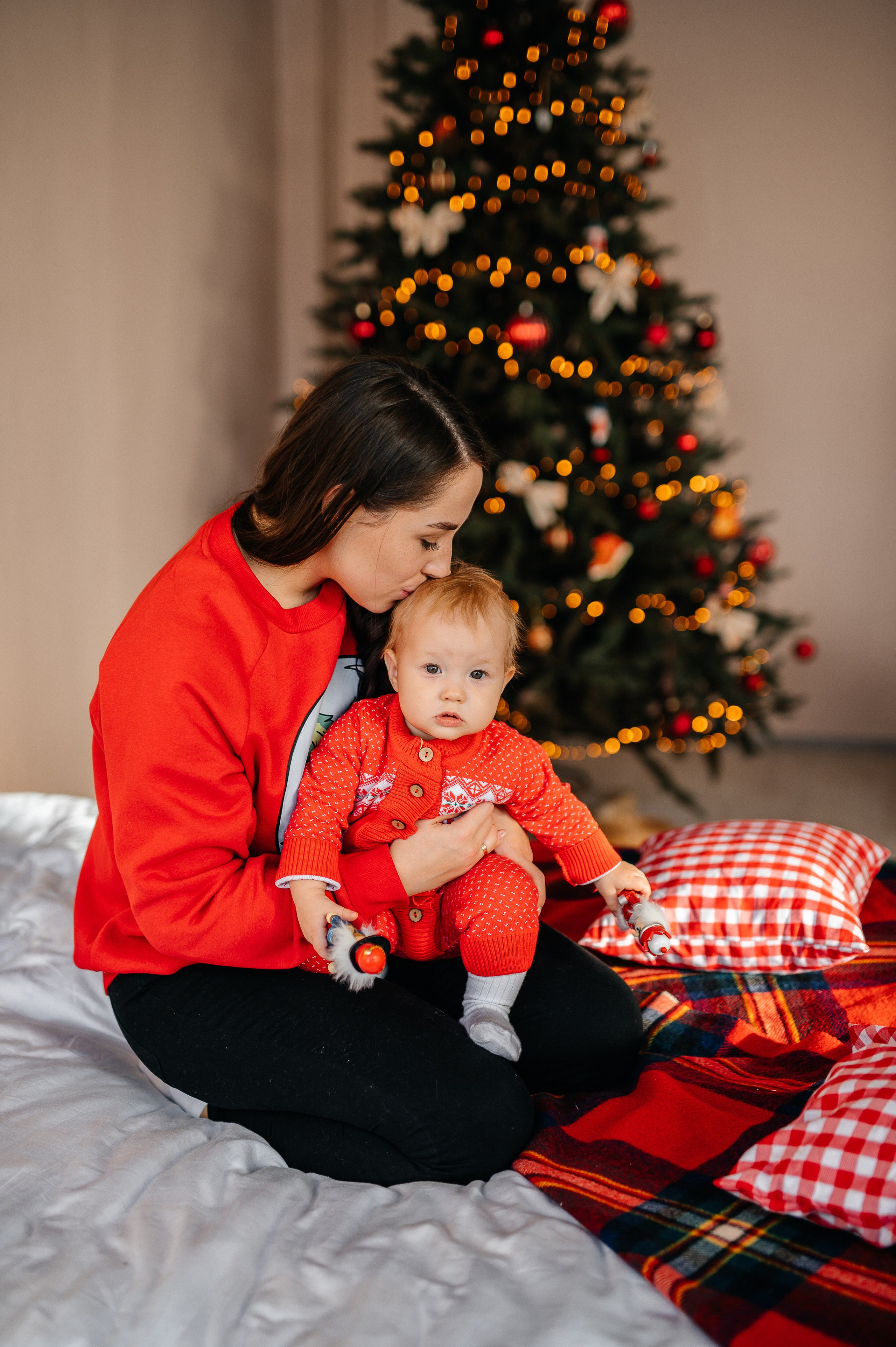 Новогодняя семейная фотосессия. Катя Курлович — семейный фотограф в Бобруйске и Минске