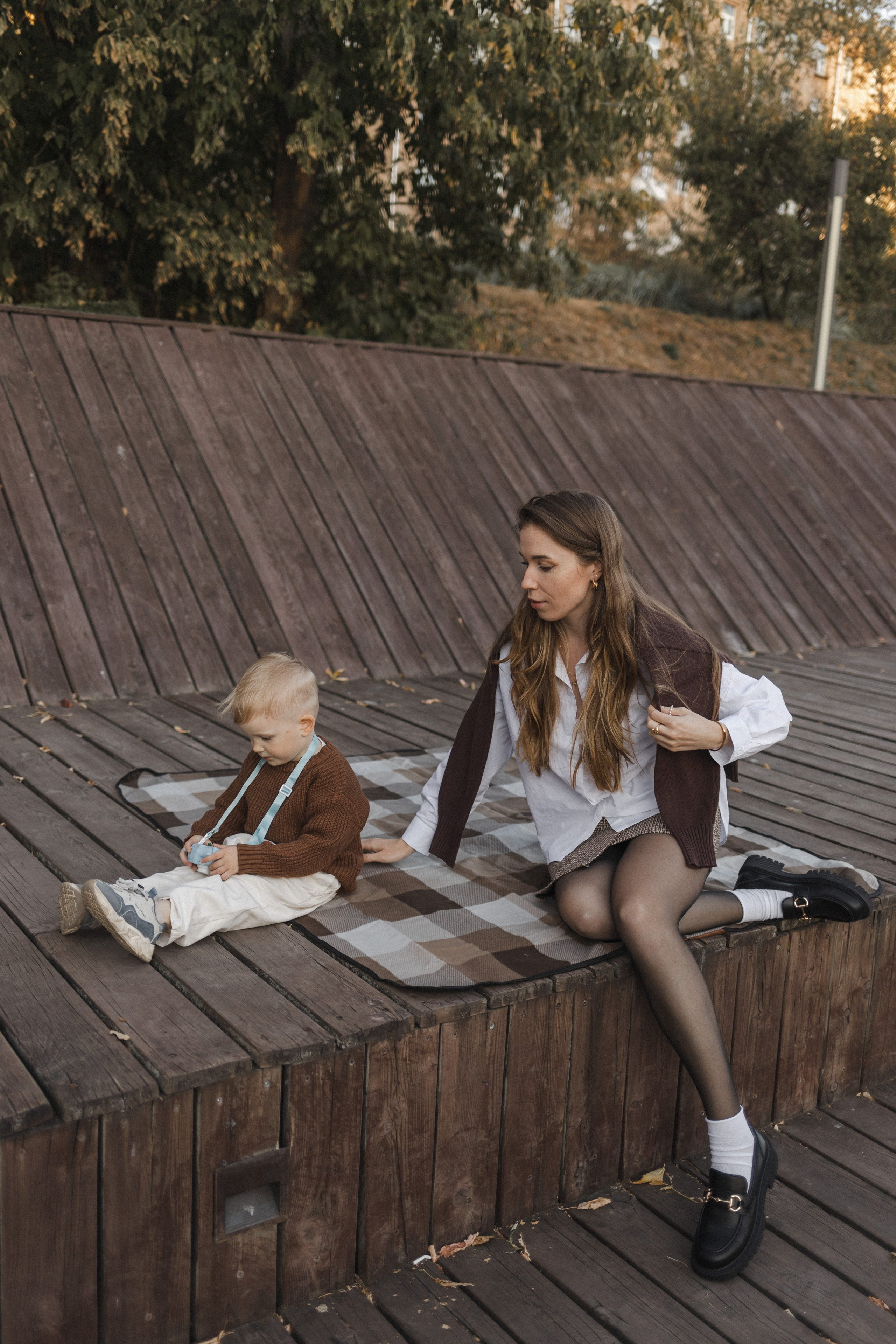 Илья, Марина и Максим. Семейный фотограф в Москве