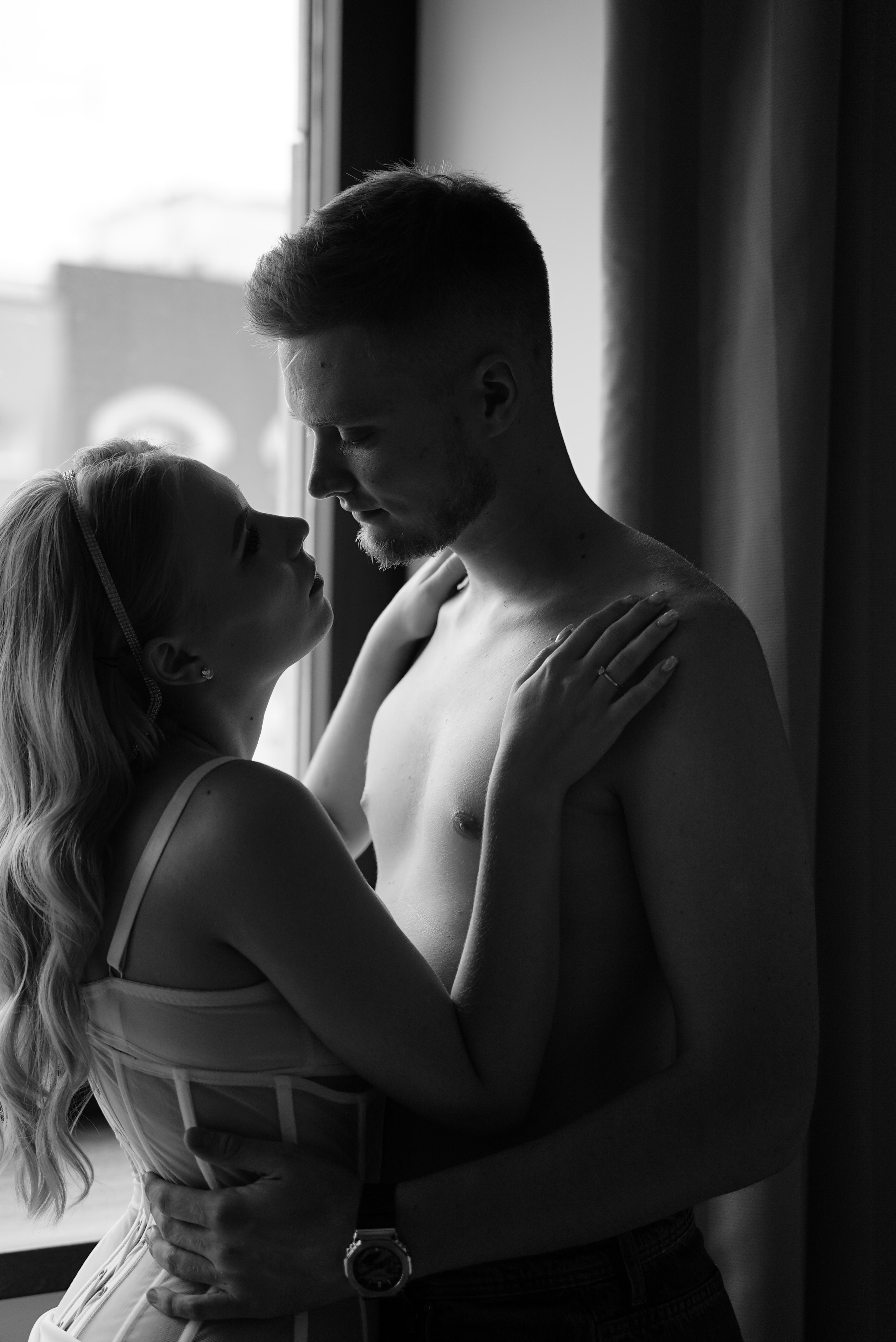 Никита и Галина чб. Свадебный фотограф в Самаре Анна Ковалева