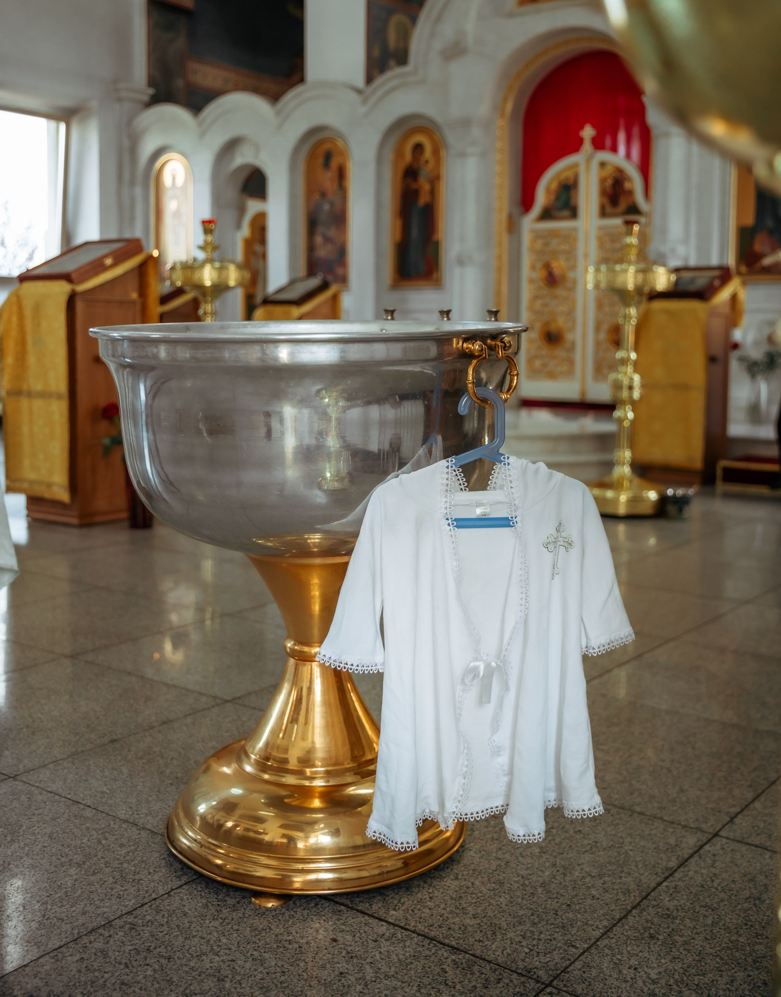 Крещение Сияны. Портретный и семейный фотограф в Москве Ирина Голубчина