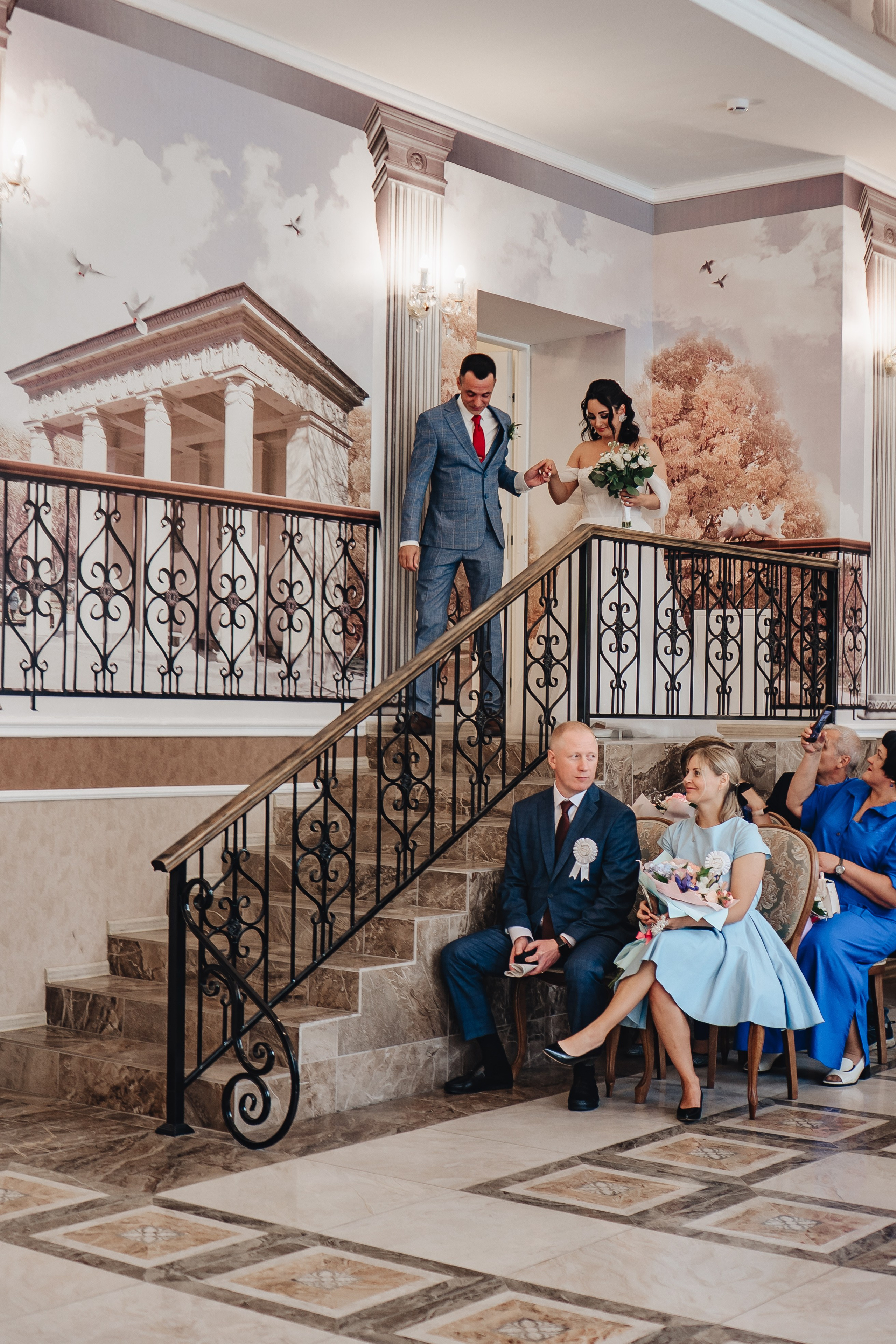 СВАДЕБНАЯ СЬЕМКА В ЗАГСЕ НА МОСКОВСКОМ ПРОСПЕКТЕ. Профессиональный фотограф, Санкт-Петербург — Виктория Богомолова