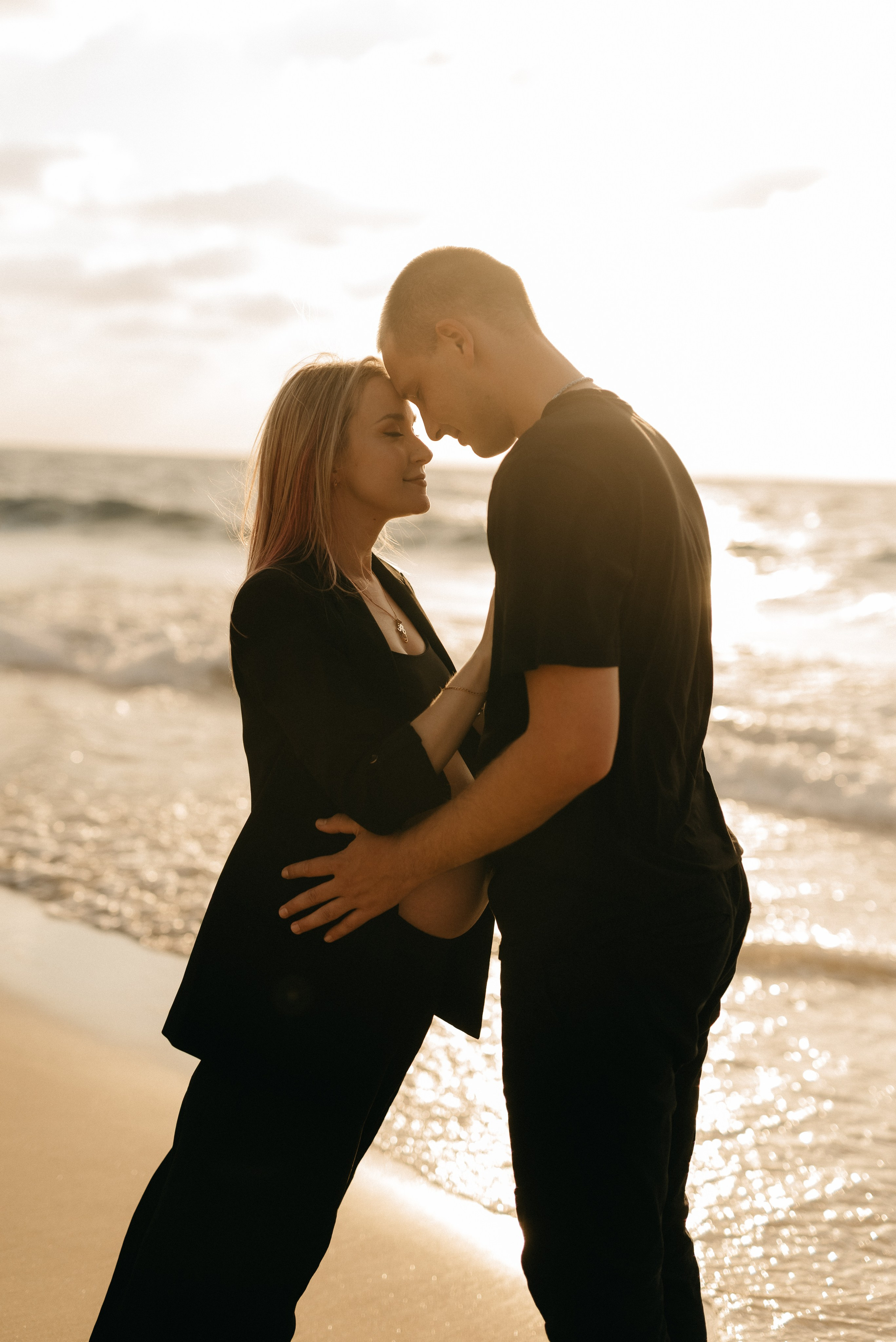 Asya & Denis: Pregnancy. Family photographer in Israel | Alesya Superfin