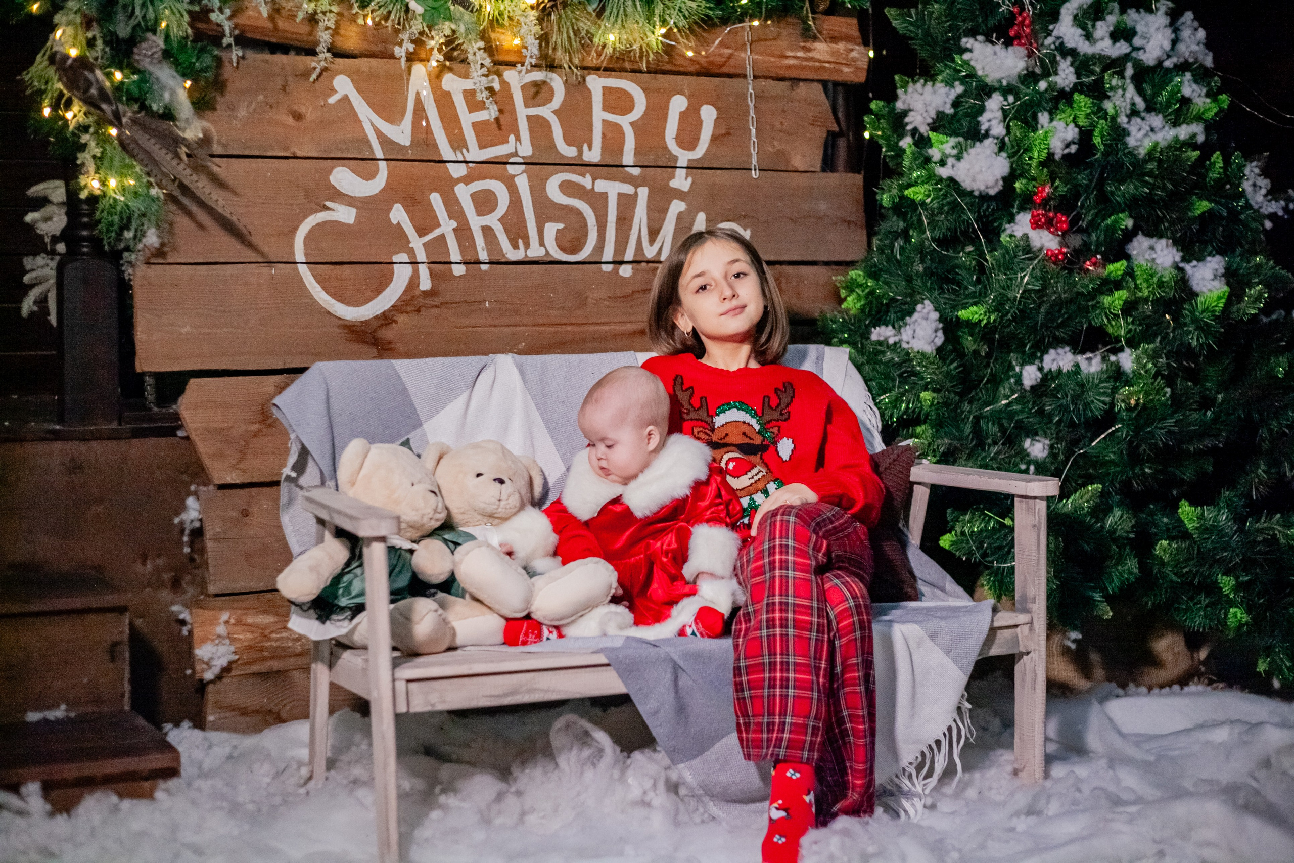 Ульяна и ее семья новый год 2024. Свадебный и семейный фотограф в Армавире