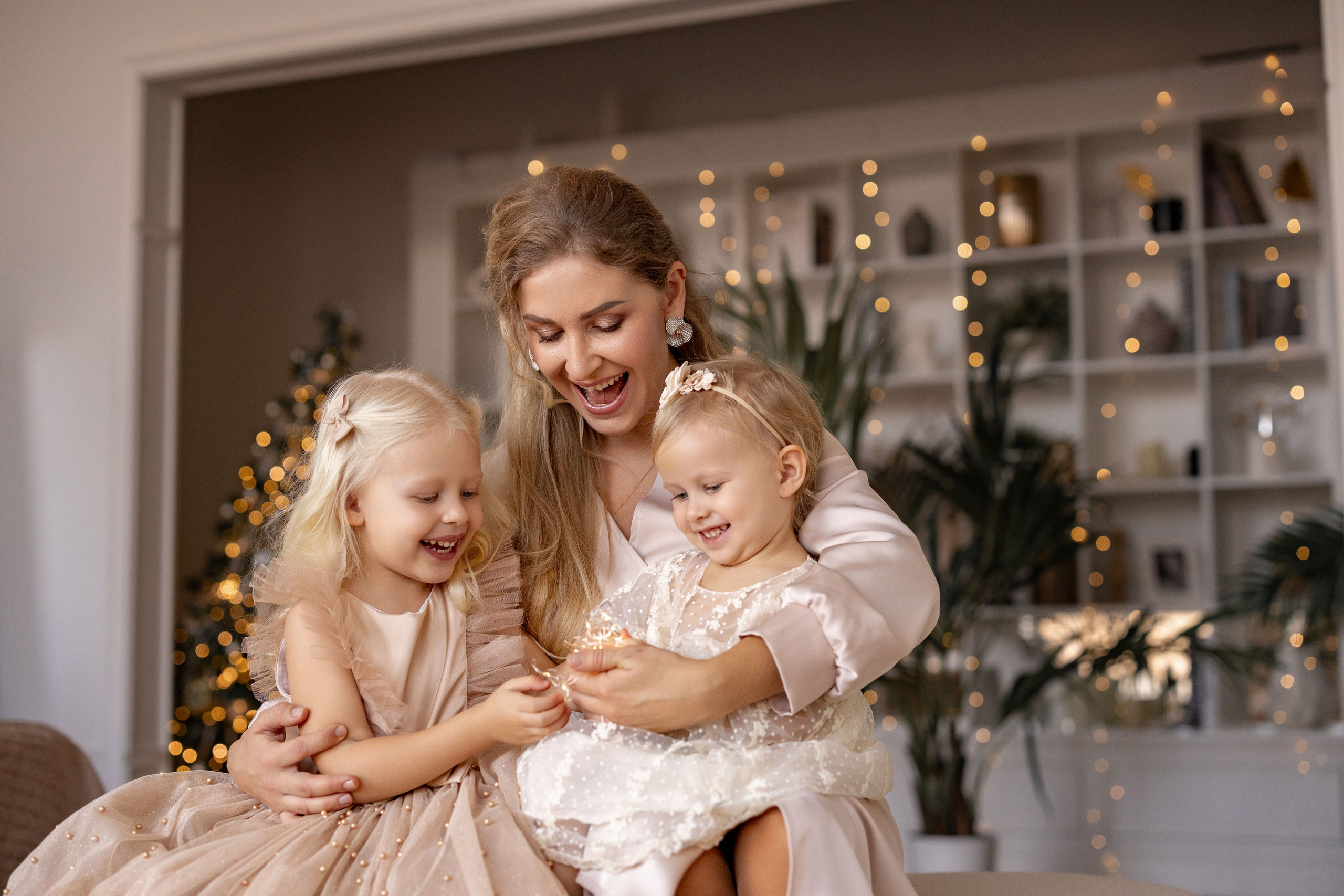 Семья на Новый год. Людмила Седлярова — Профессиональный женский фотограф в Москве