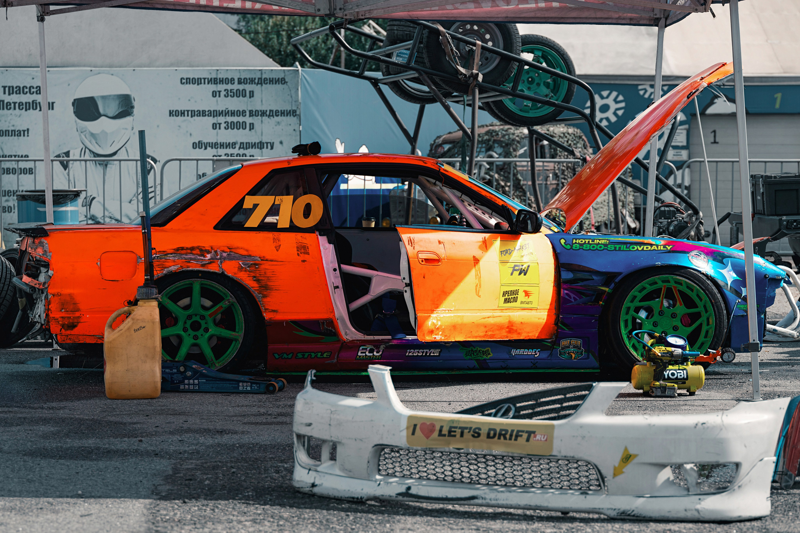 Фотосъемка соревнований по дрифту в Санкт-Петербурге | Спортивный репортаж