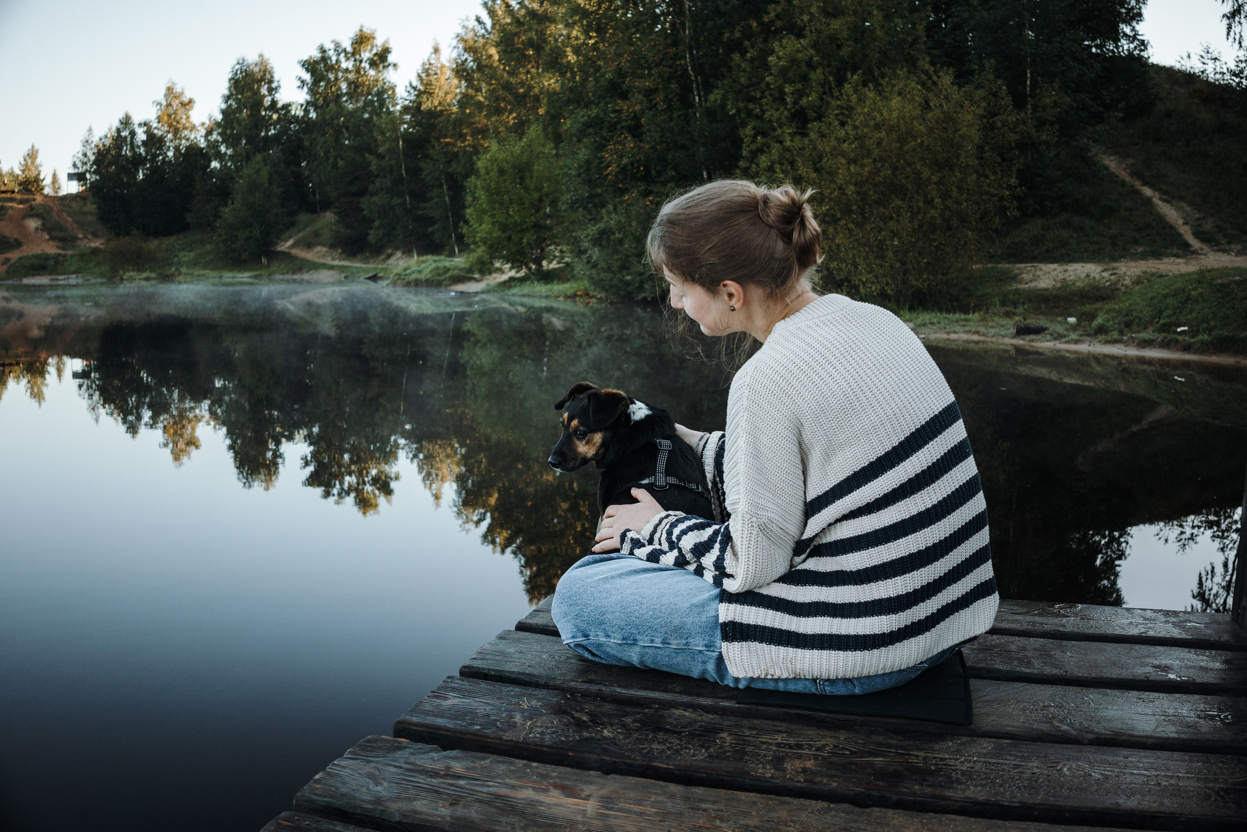 Ольга и Рекс. Фотограф — Анималист | Санкт-Петербург