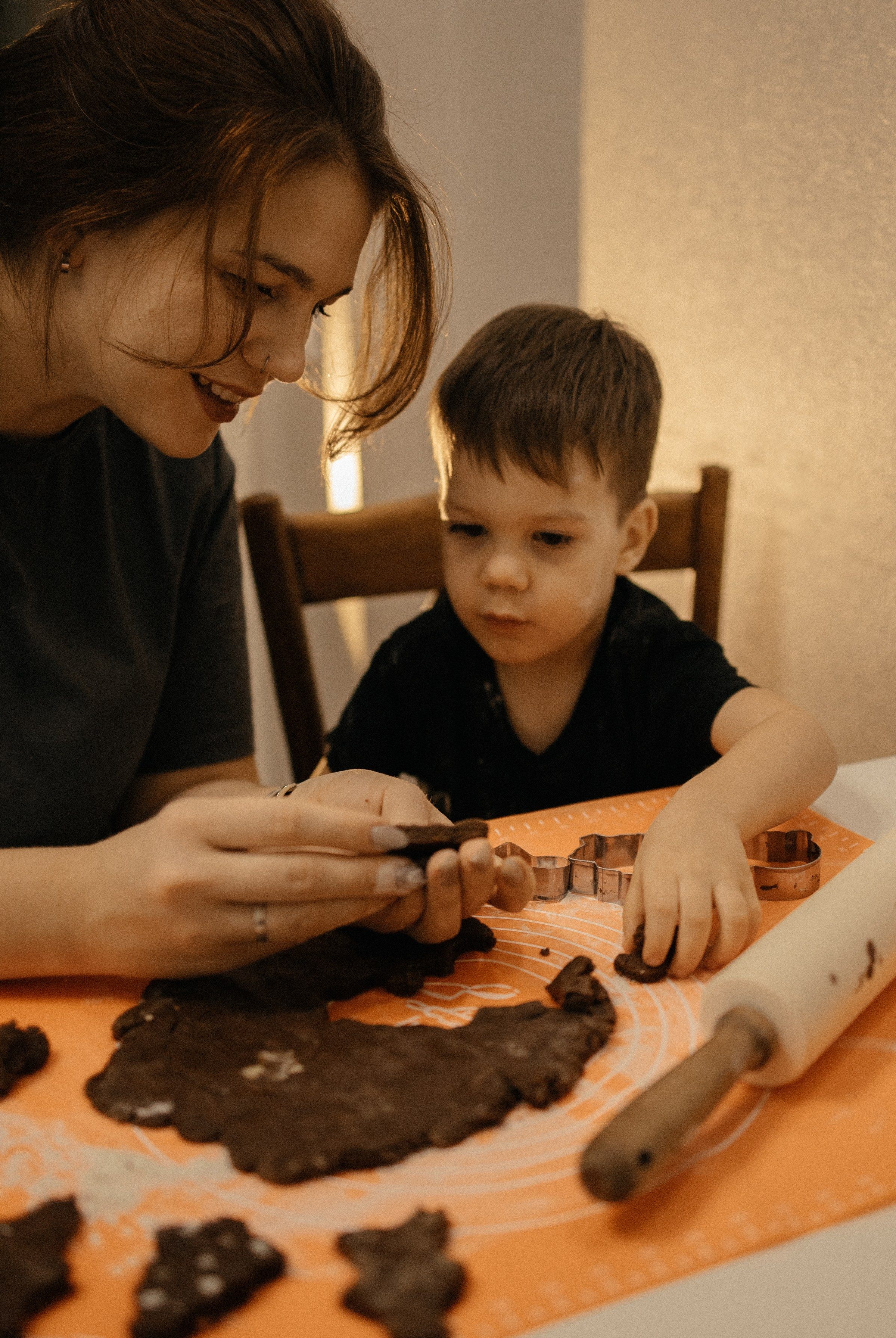 New Year's cookies. Фотограф Наталья Гончарова. Снимаю живые портреты в Алматы
