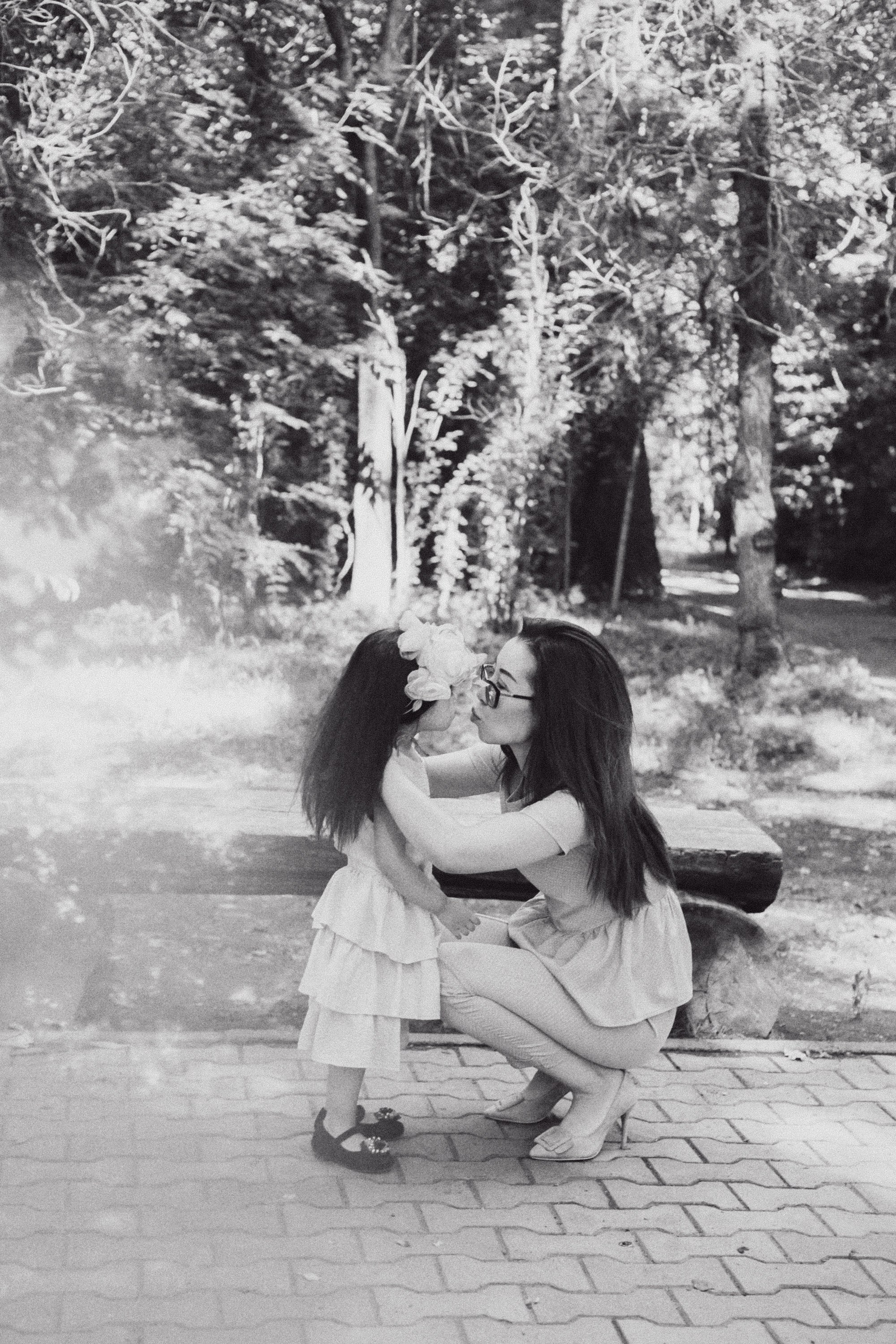 Летняя прогулка мамы и дочери. Фотограф Наталья Гончарова. Снимаю живые портреты в Алматы