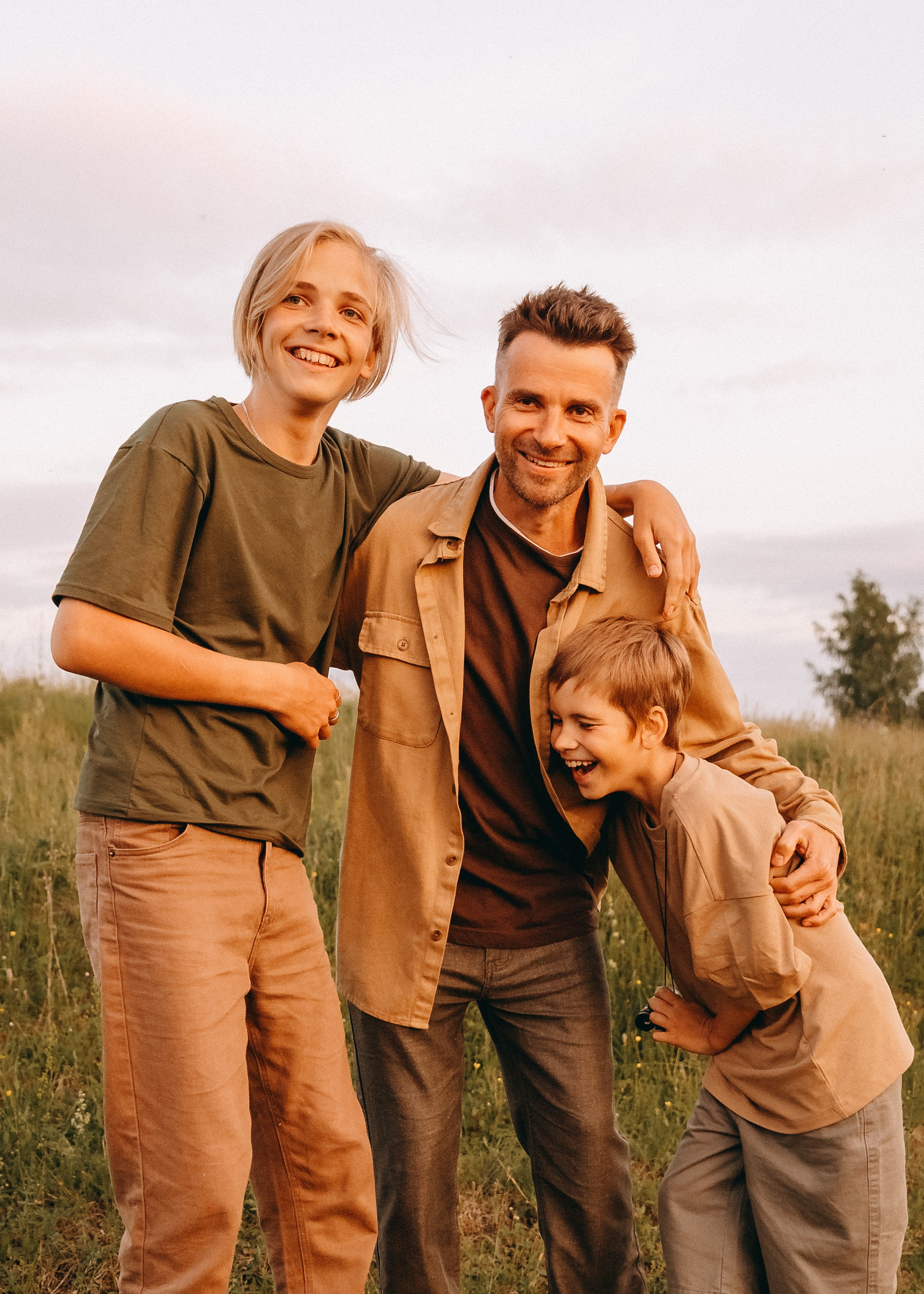 Наталья, Дмитрий, Артем, Леша и Аглая. Семейный фотограф В Москве Александра Дейкун